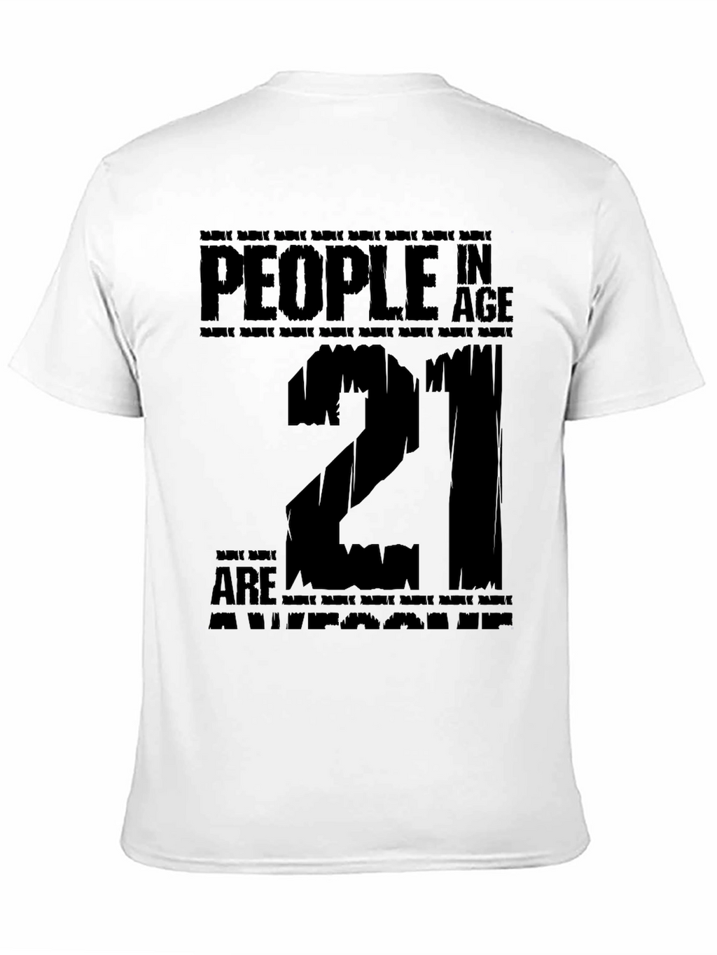 Awesome 21 Year Old Birthday Gift T-Shirt