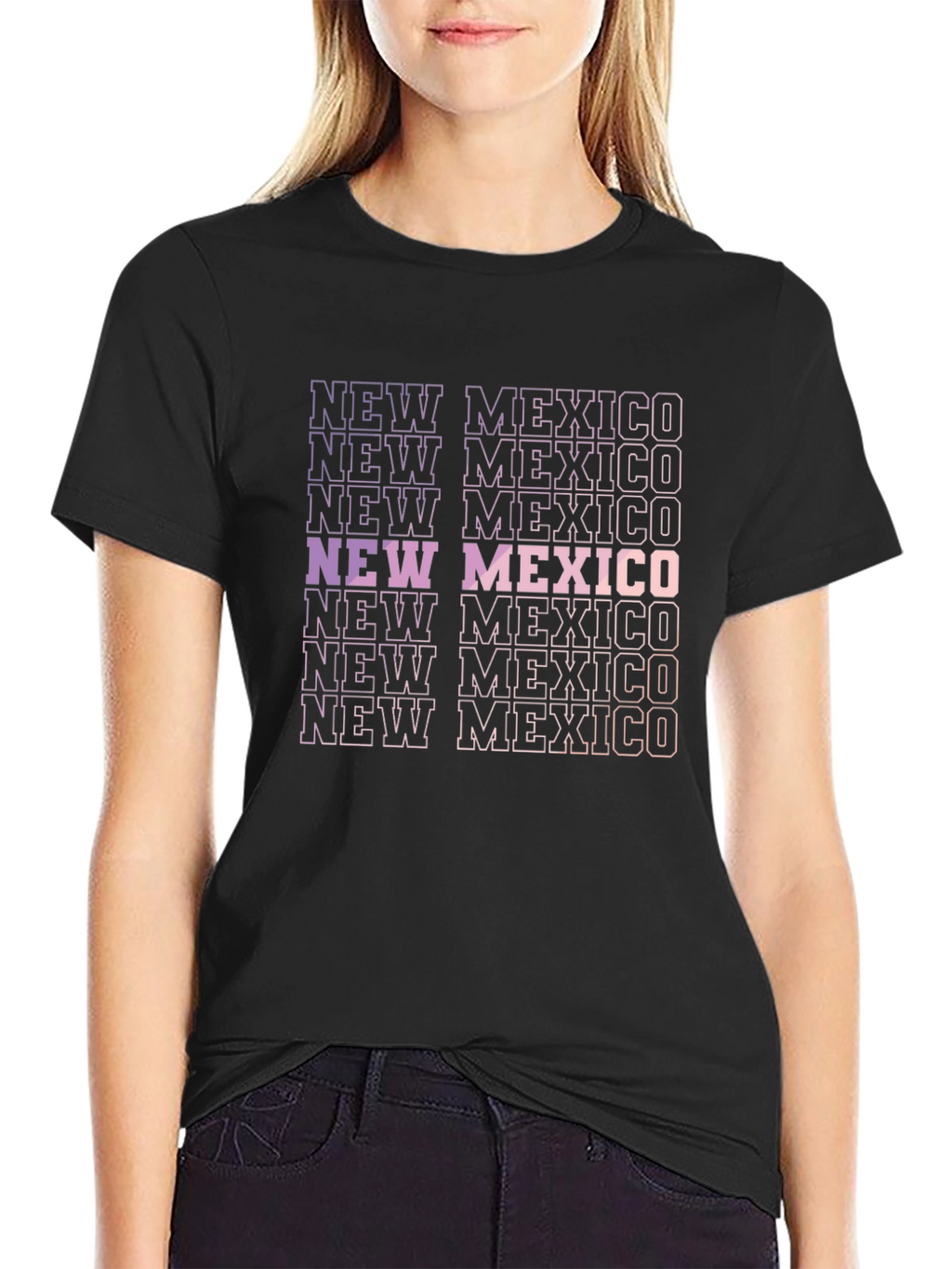 New Mexico Graphic Print T-Shirt