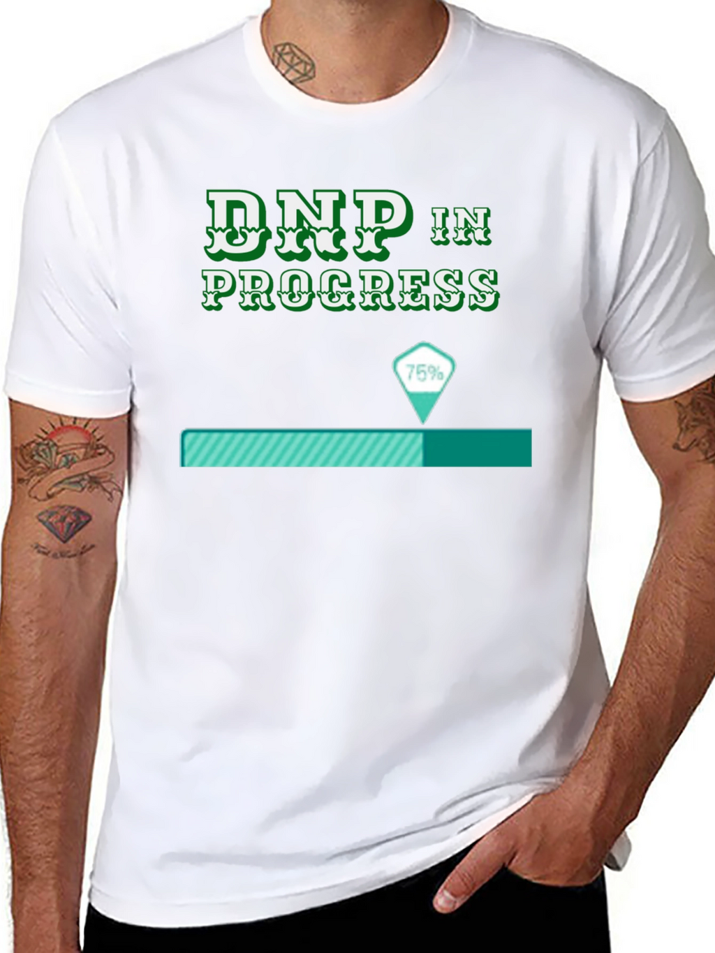 DNP In Progress Funny T-Shirt