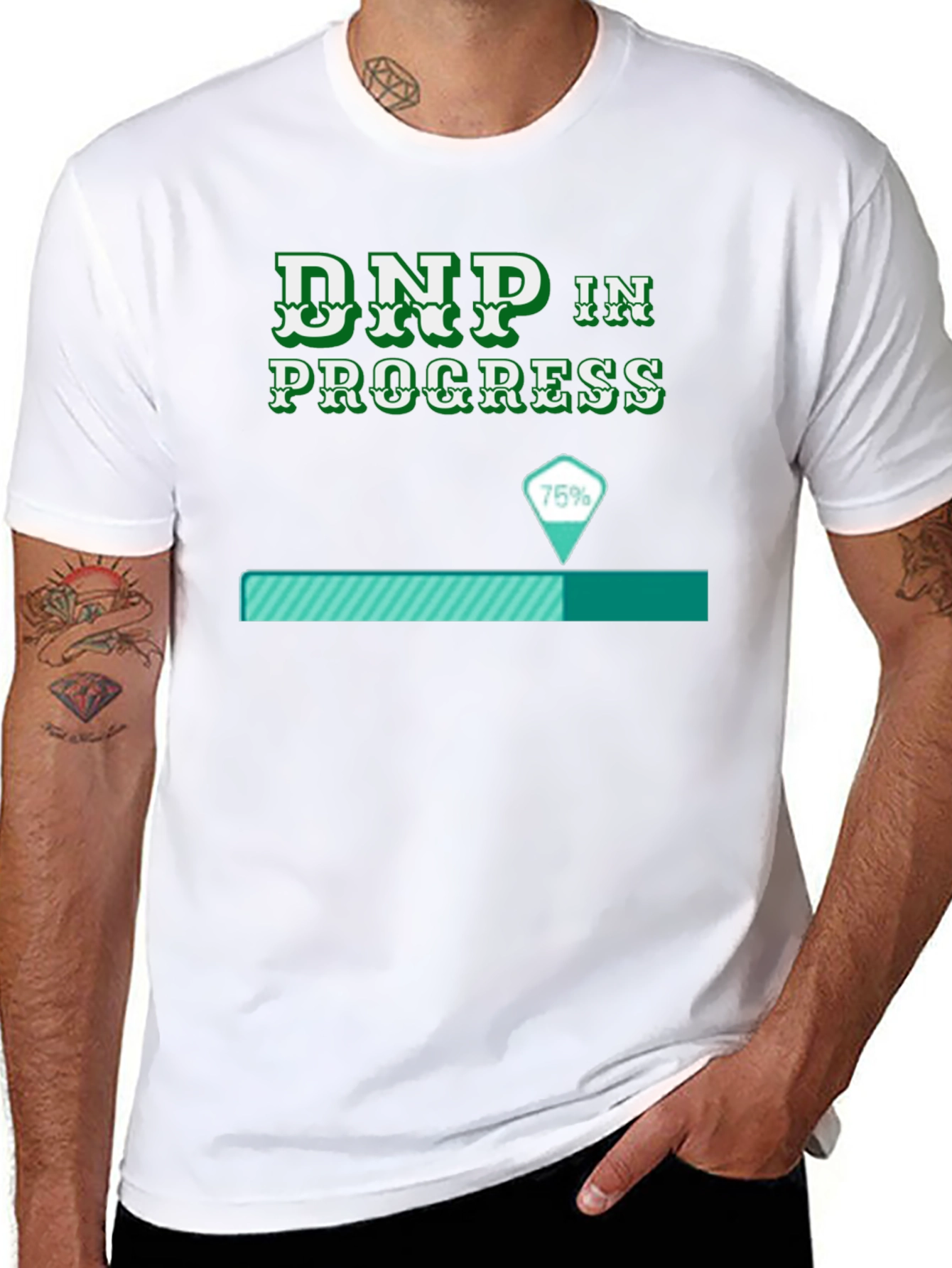 DNP In Progress Funny T-Shirt