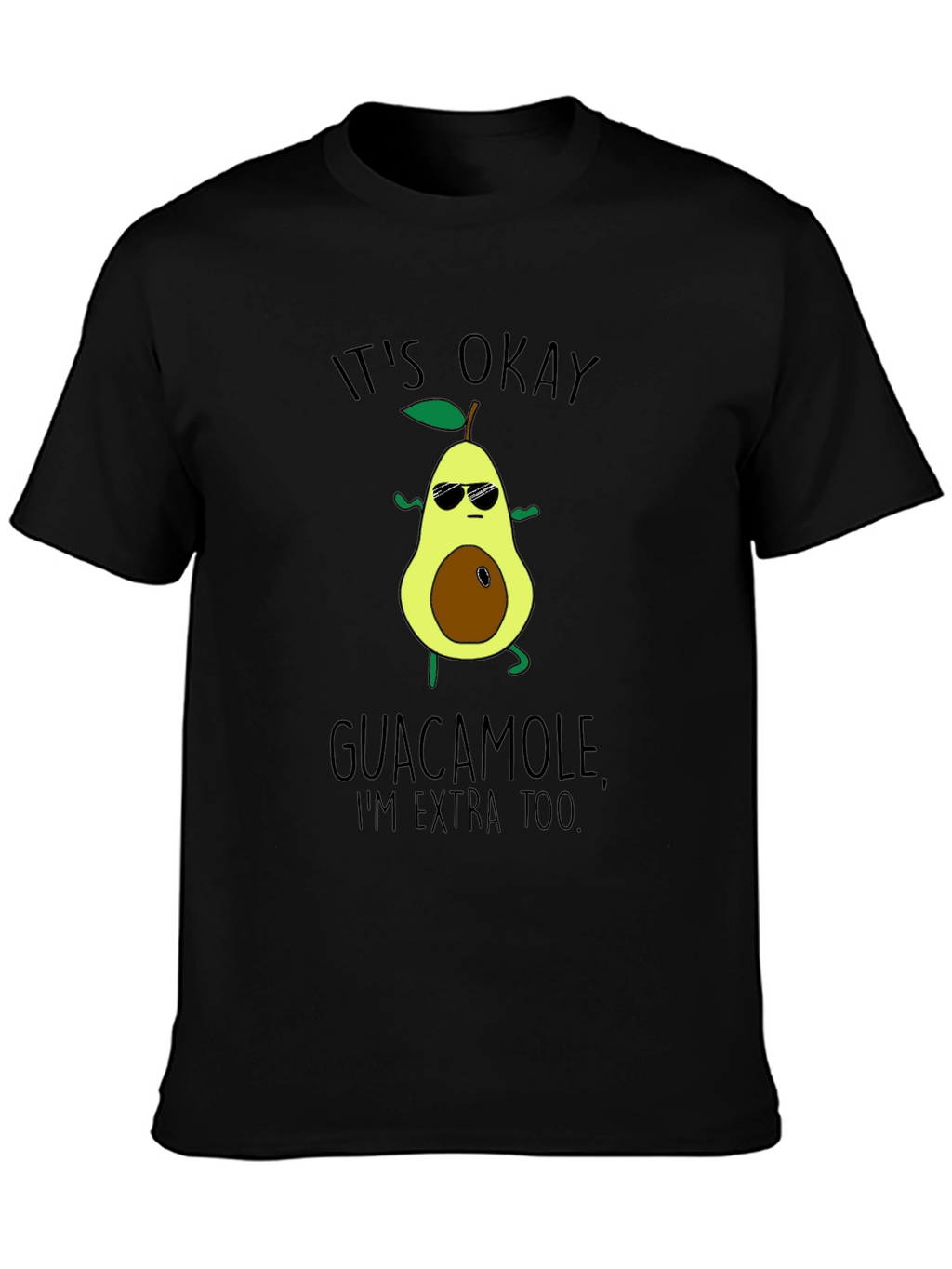 Funny Avocado Graphic T-Shirt
