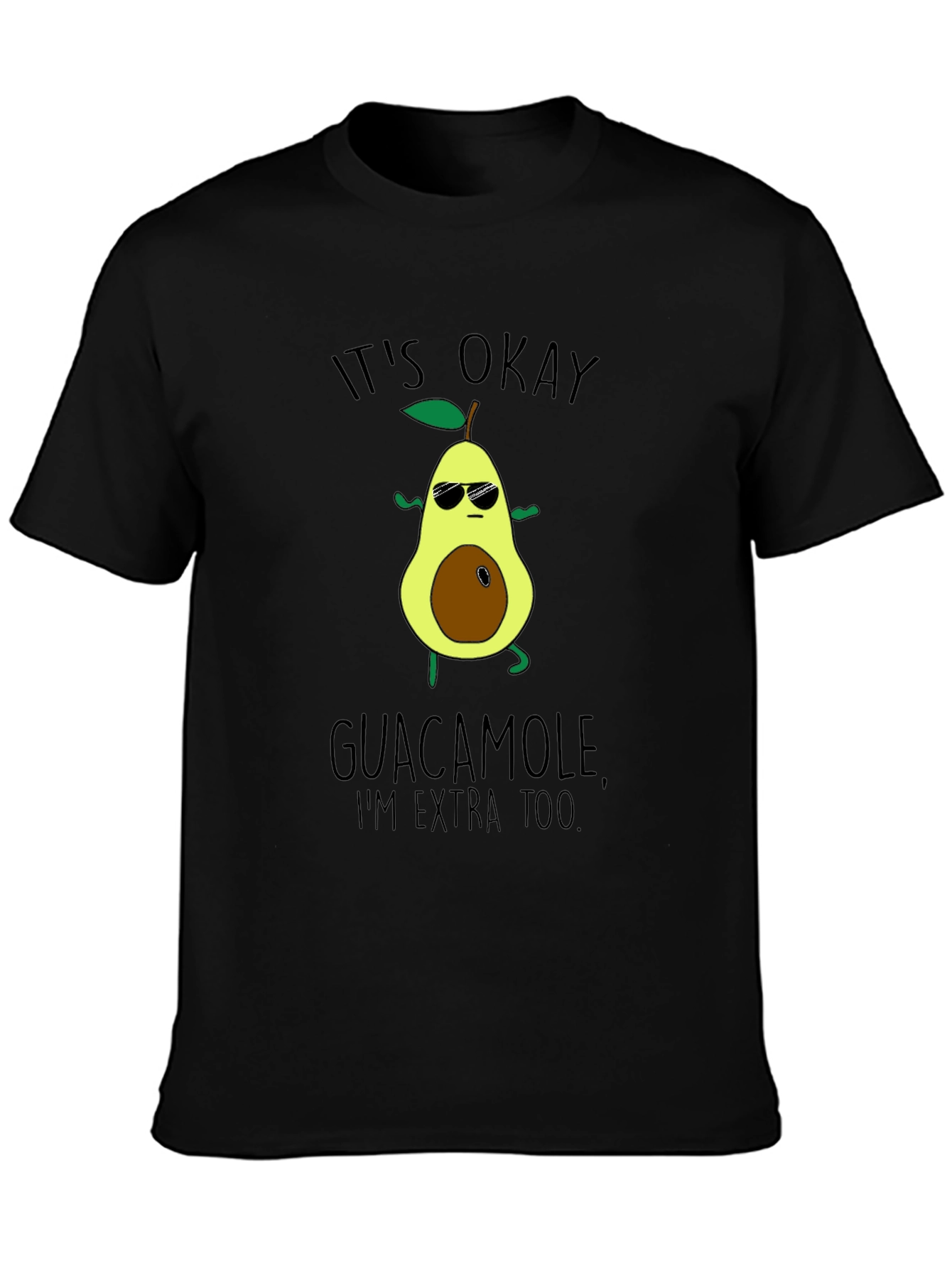 Funny Avocado Graphic T-Shirt