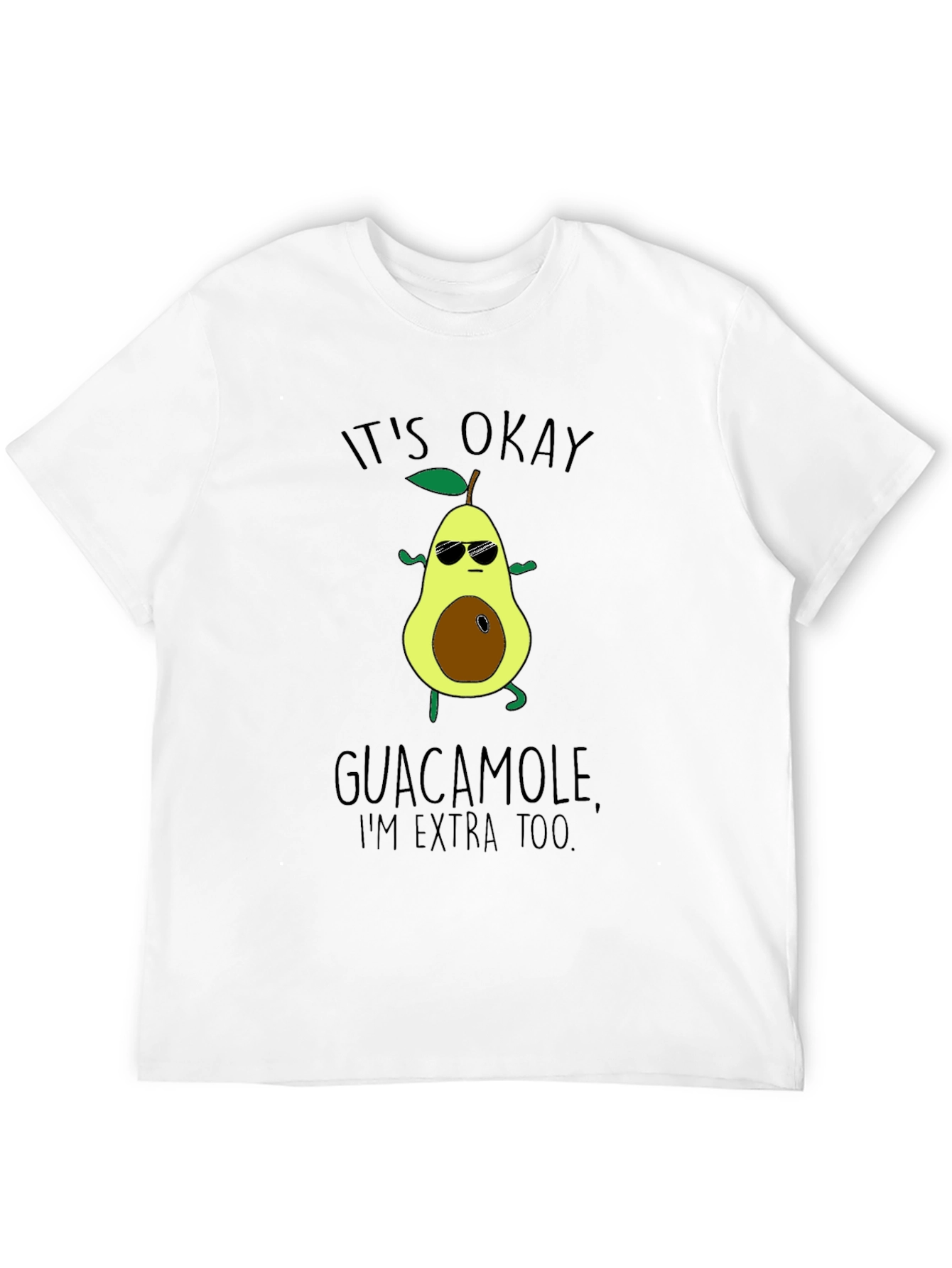 Funny Avocado Graphic T-Shirt