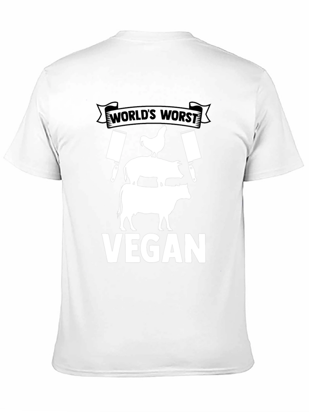 Worlds Worst Vegan Graphic Tee