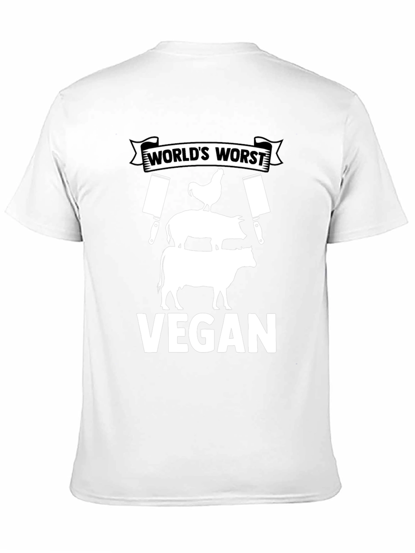 Worlds Worst Vegan Graphic Tee