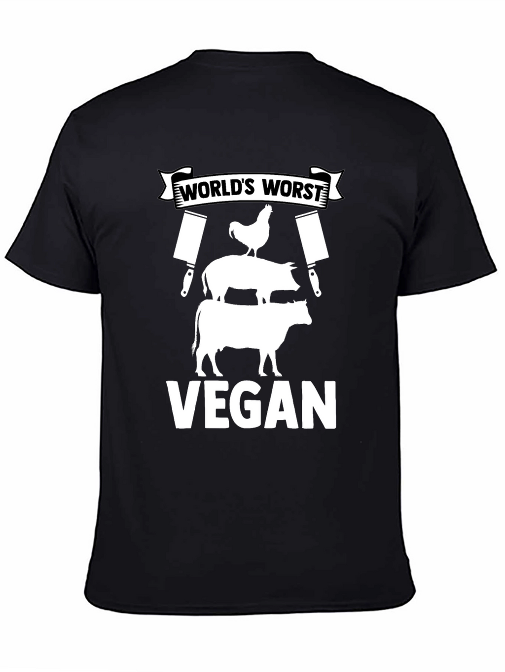 Worlds Worst Vegan Graphic Tee