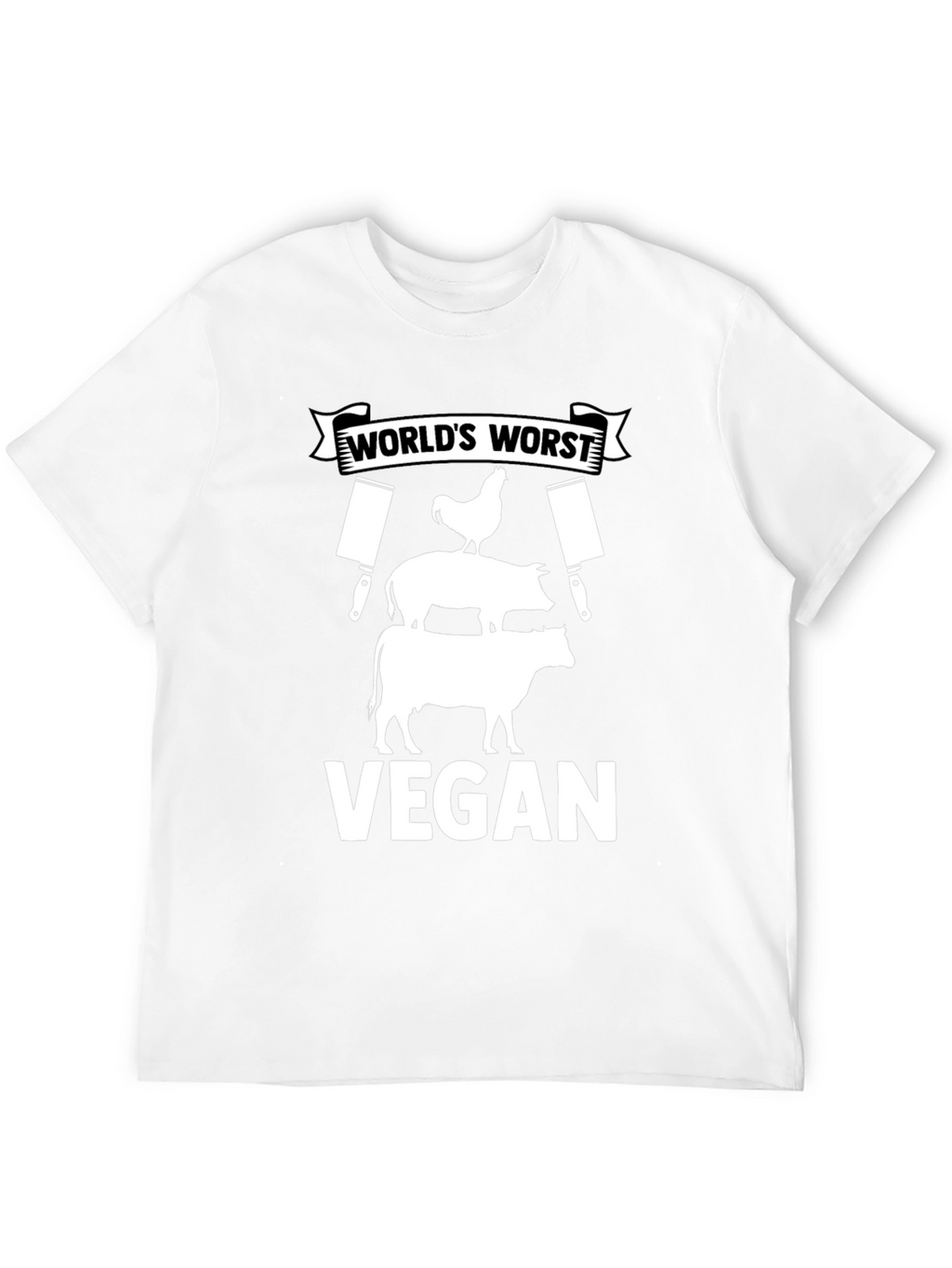 Worlds Worst Vegan Graphic Tee