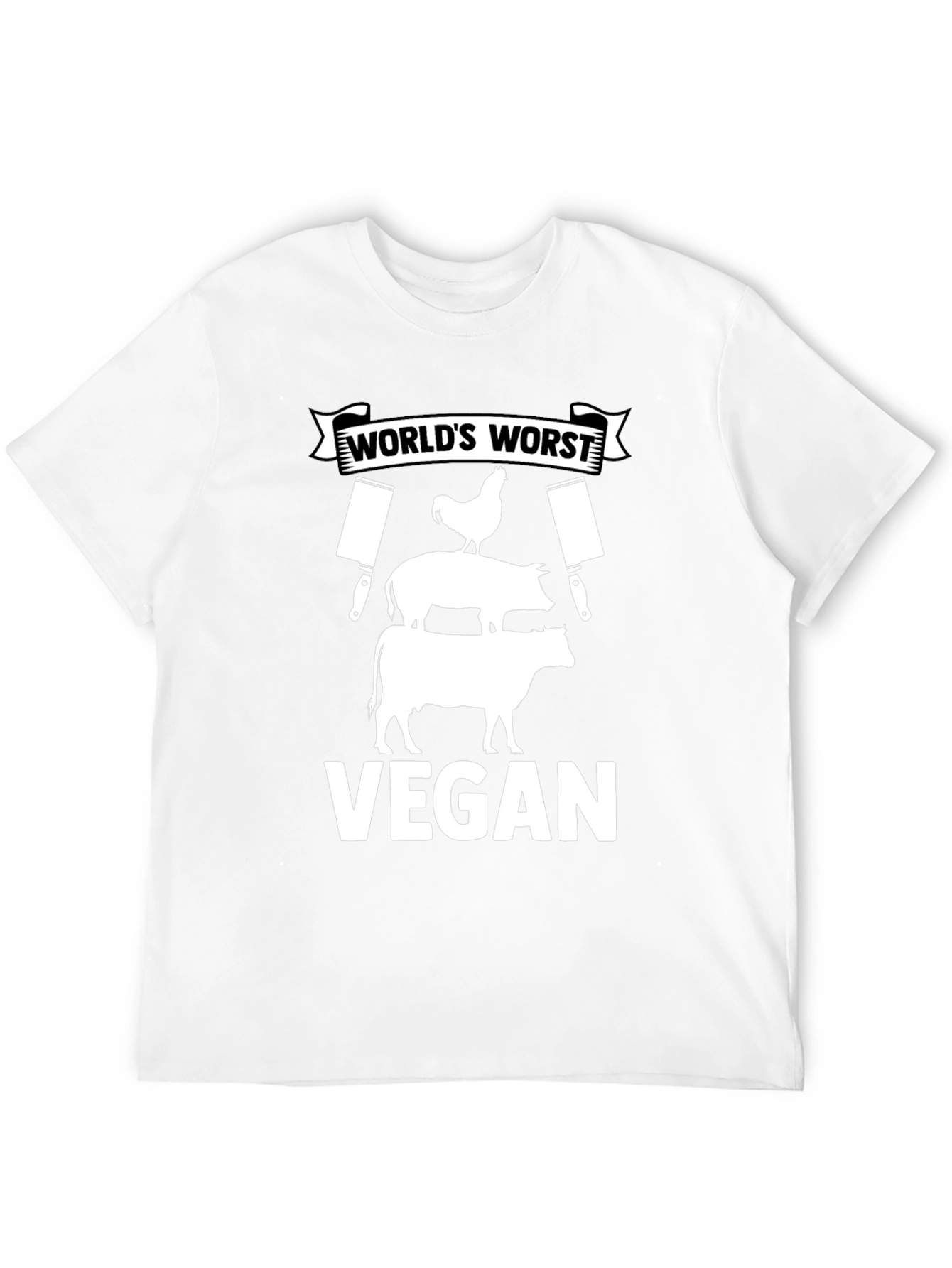 Worlds Worst Vegan Graphic Tee