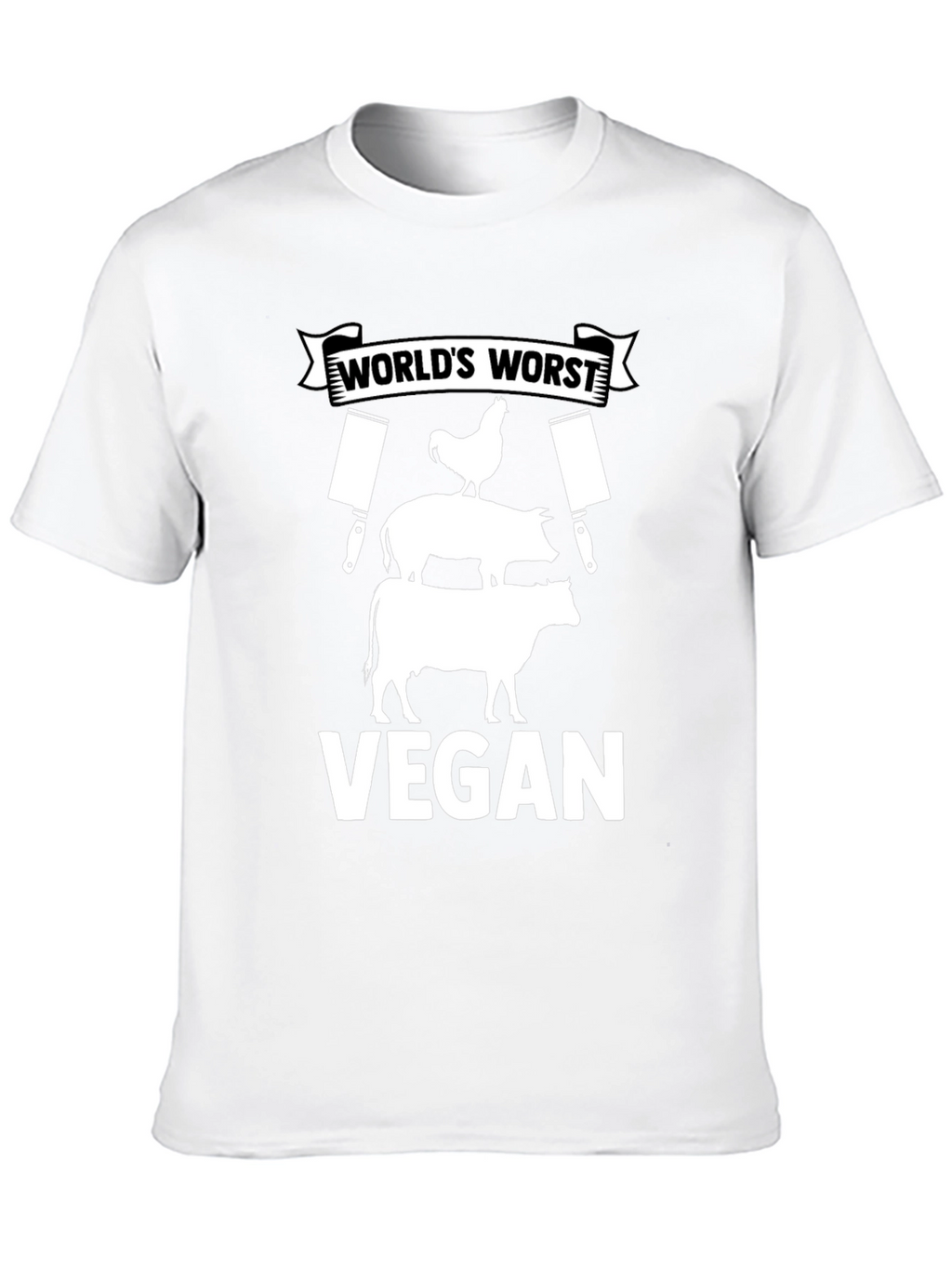 Worlds Worst Vegan Graphic Tee