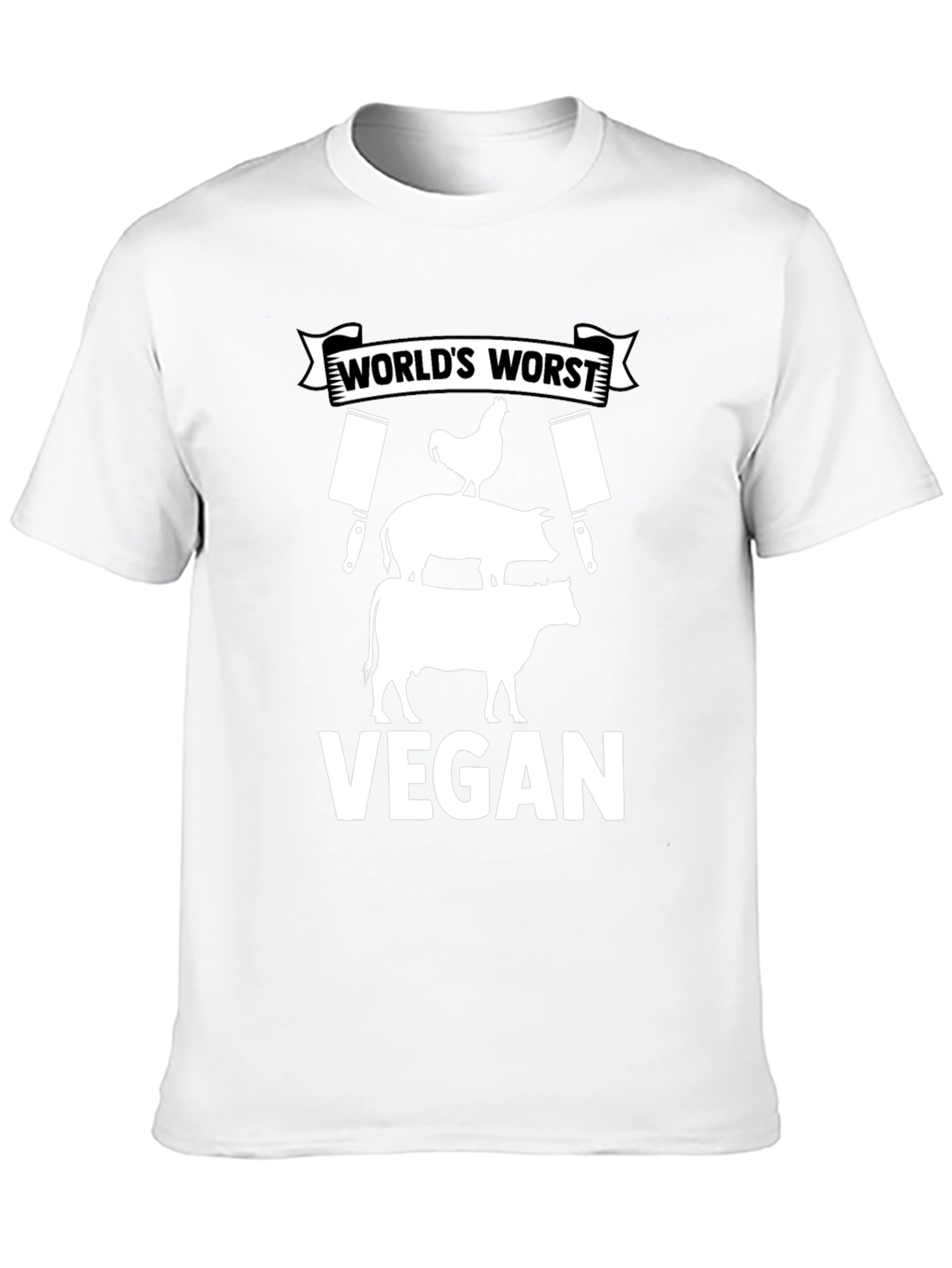 Worlds Worst Vegan Graphic Tee