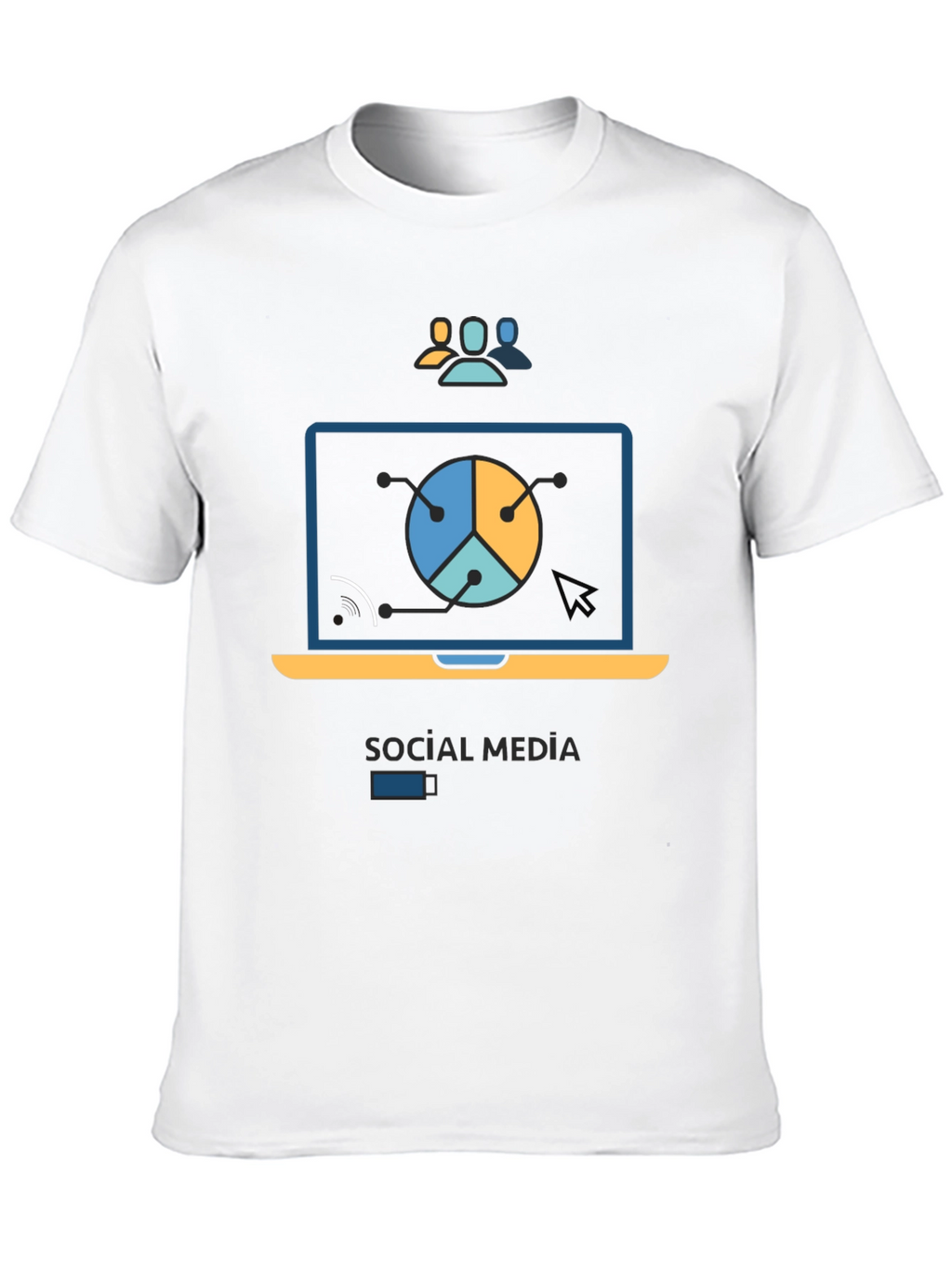 Social Media Statistic T-Shirt
