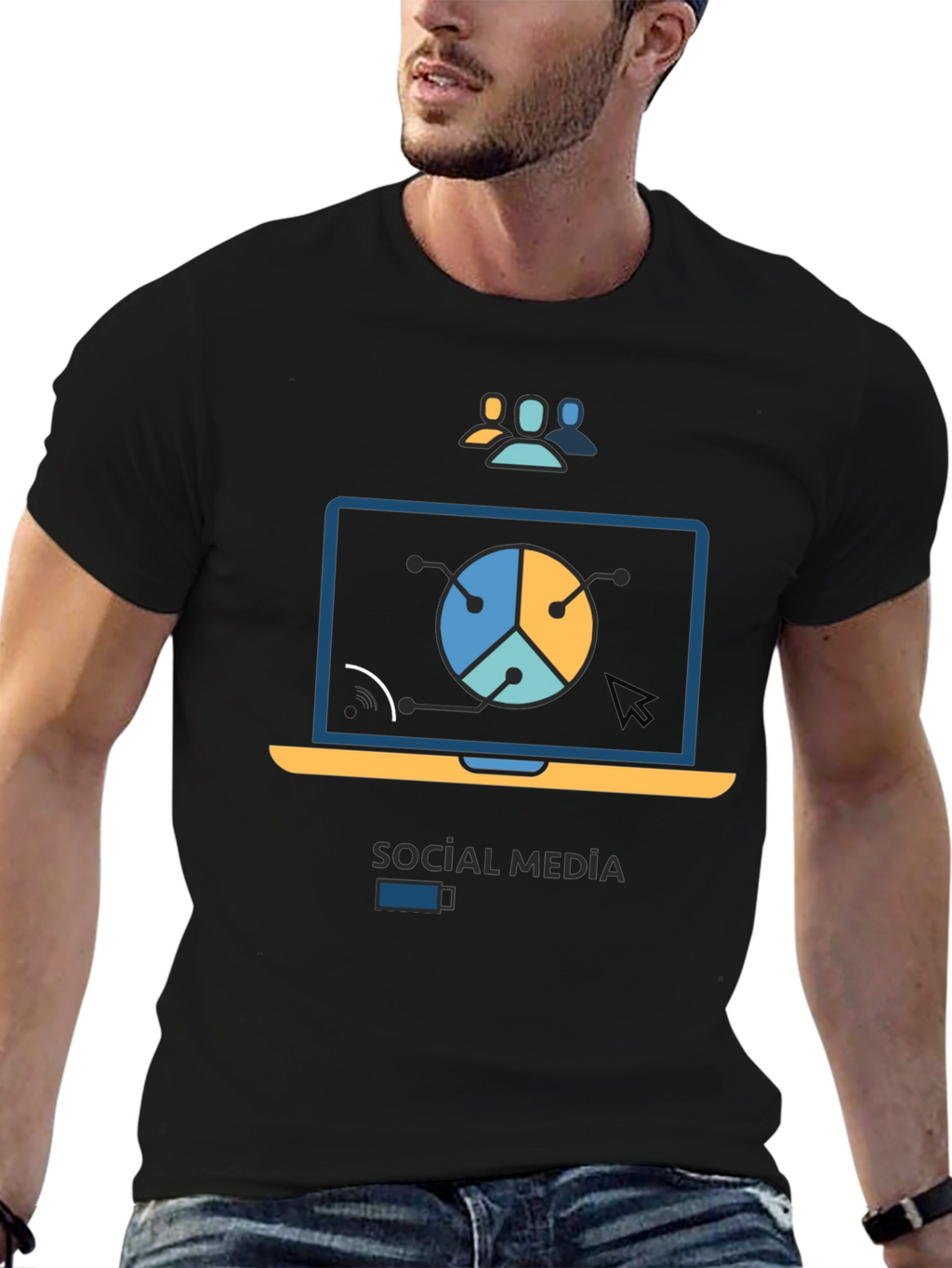 Social Media Statistic T-Shirt