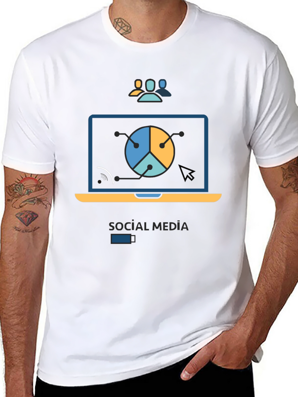 Social Media Statistic T-Shirt