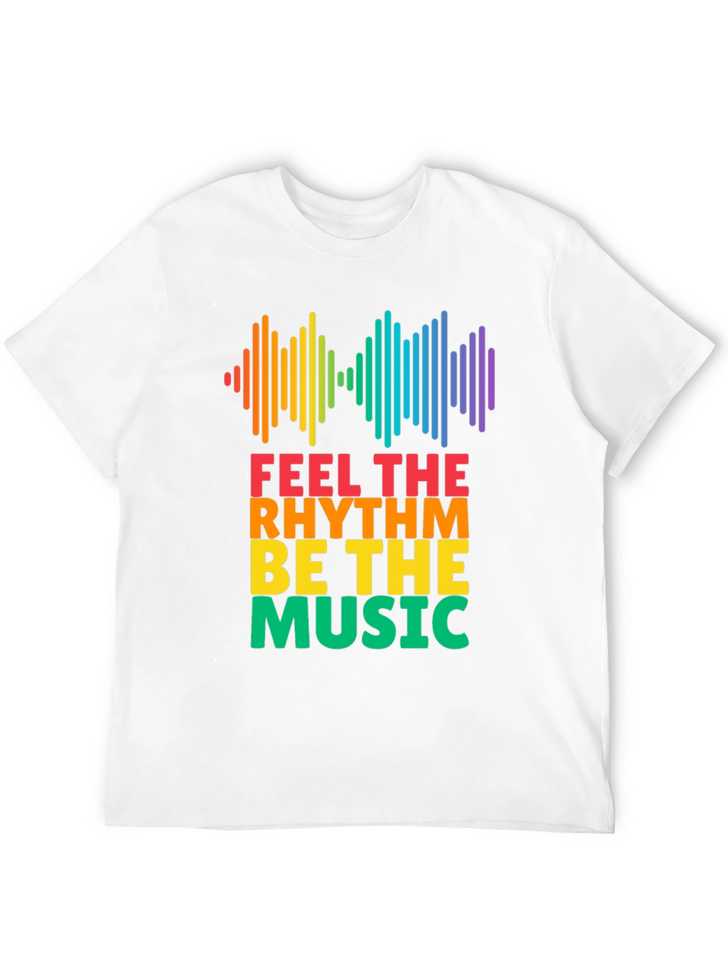 Feel The Rhythm Music T-Shirt