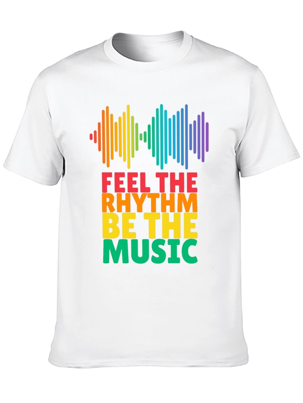 Feel The Rhythm Music T-Shirt