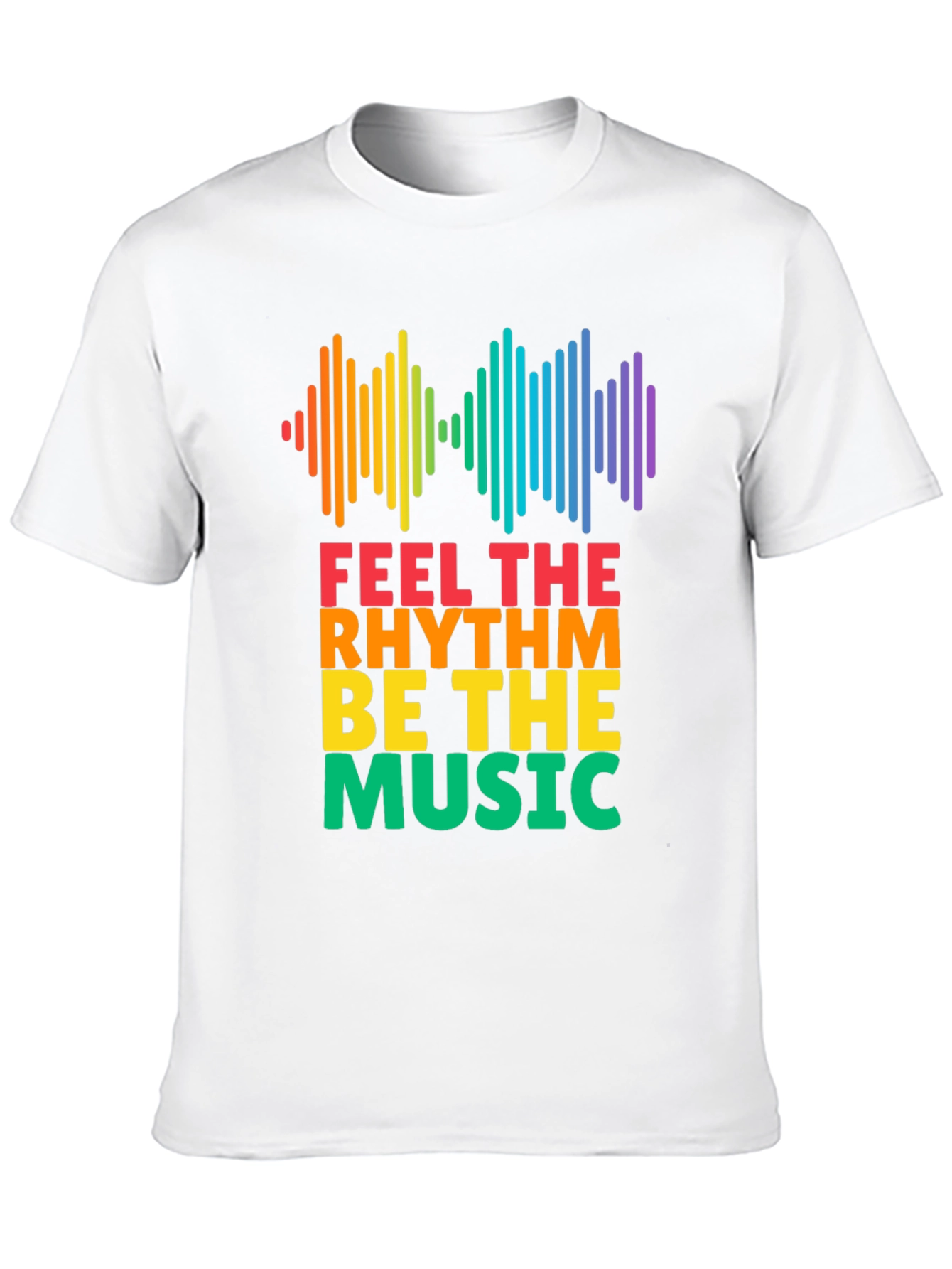 Feel The Rhythm Music T-Shirt