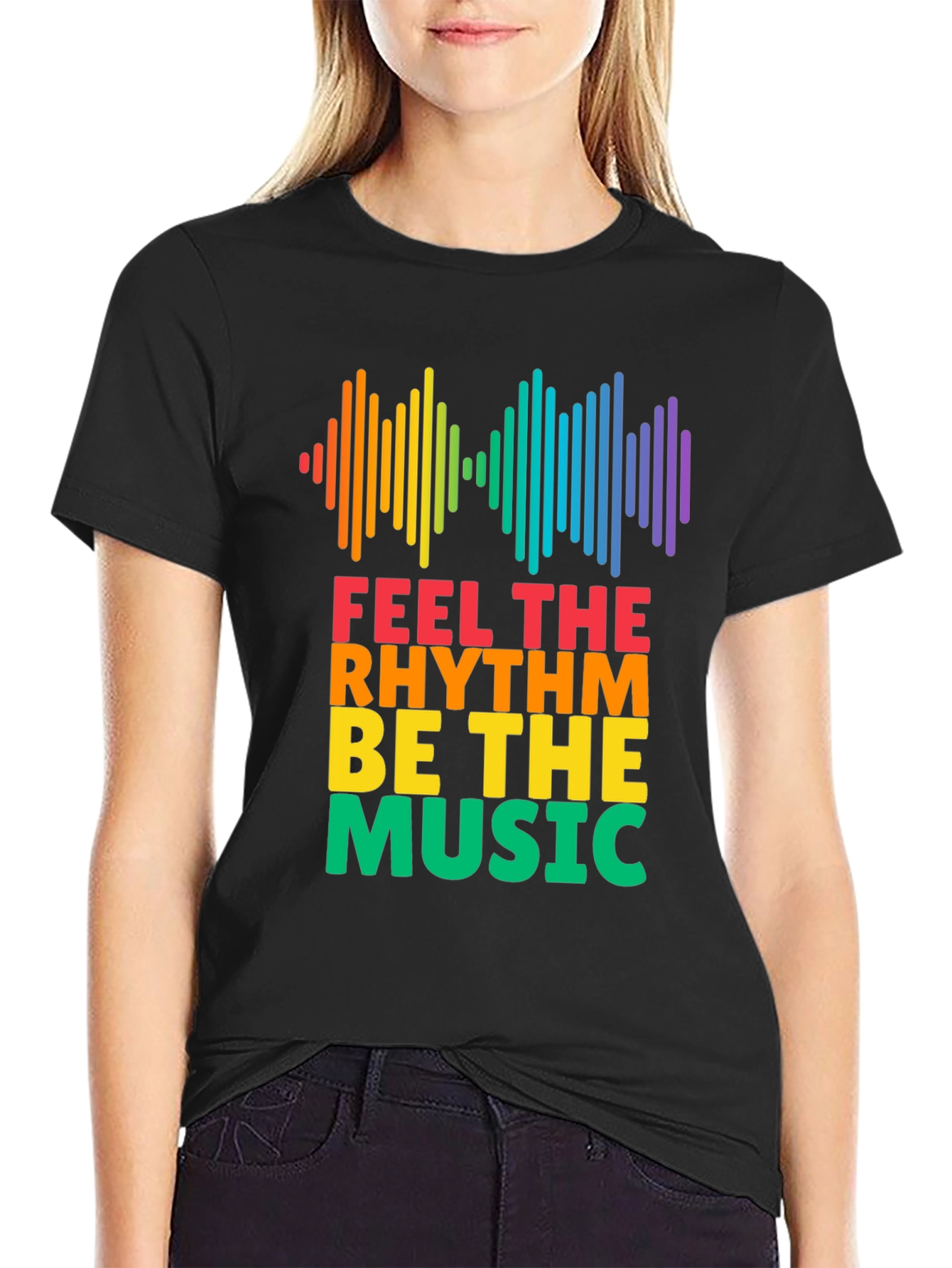 Feel The Rhythm Music T-Shirt