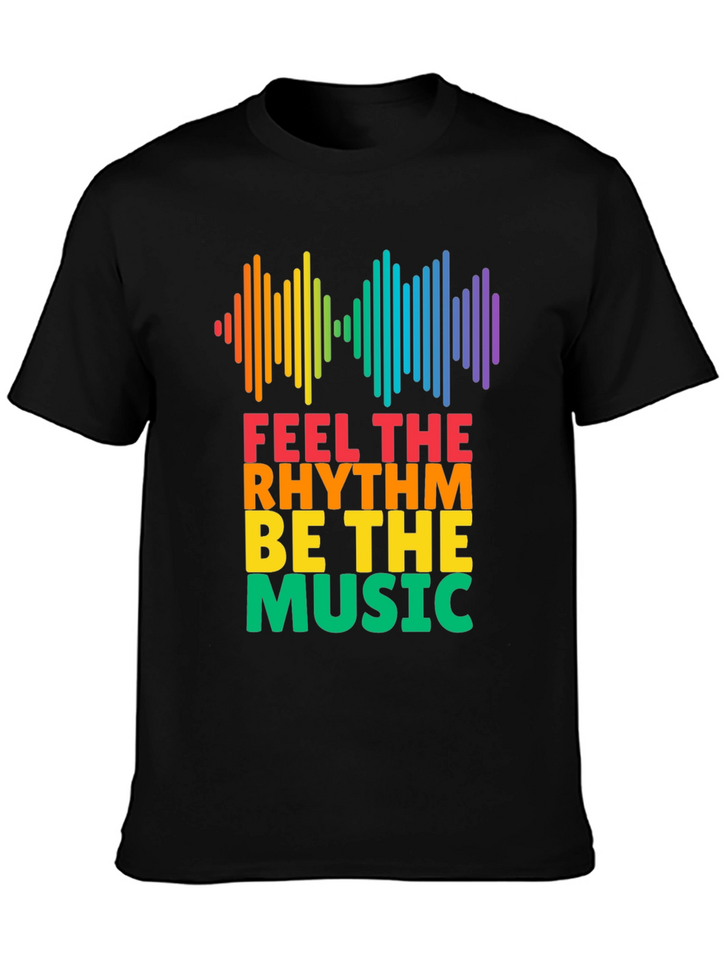 Feel The Rhythm Music T-Shirt