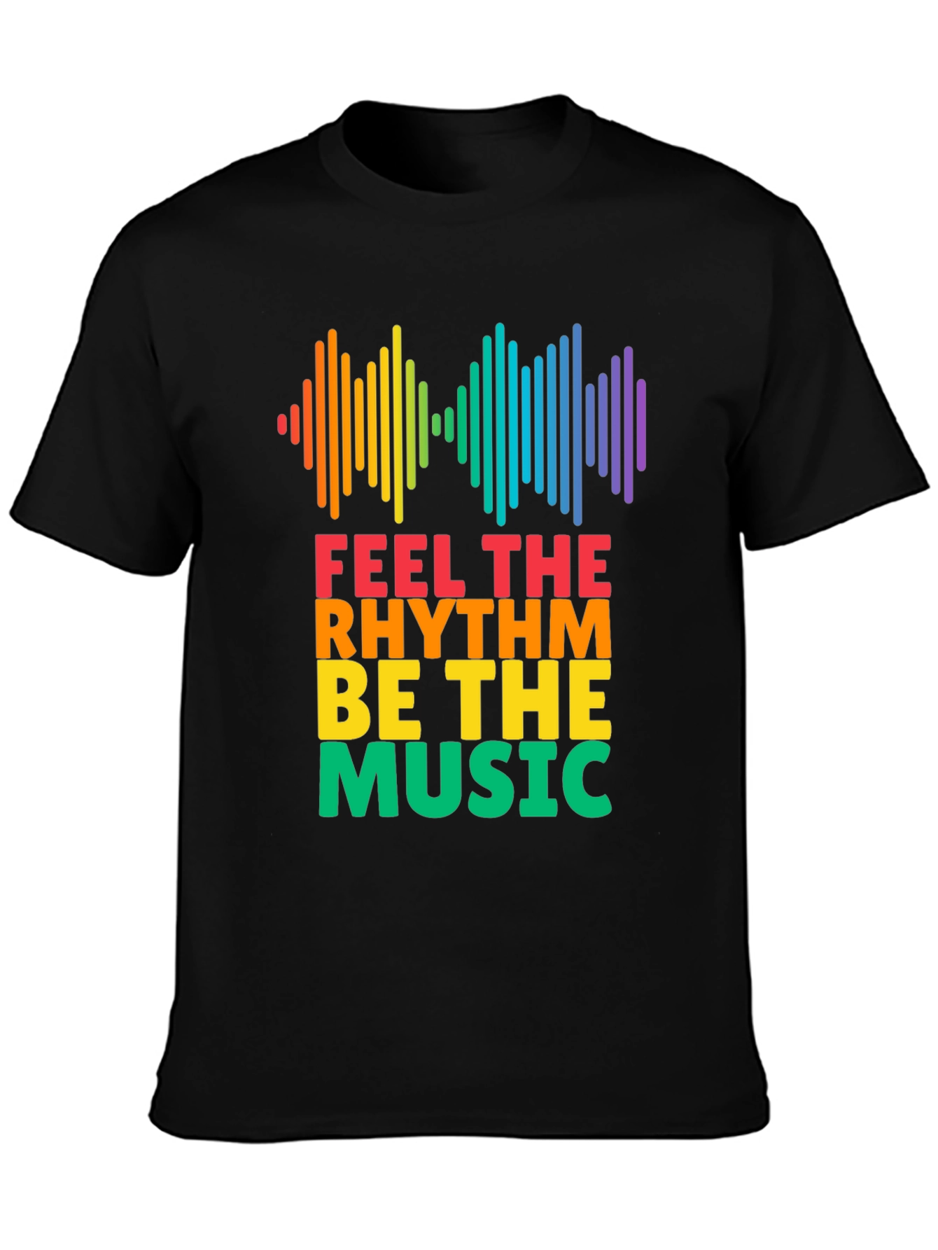 Feel The Rhythm Music T-Shirt