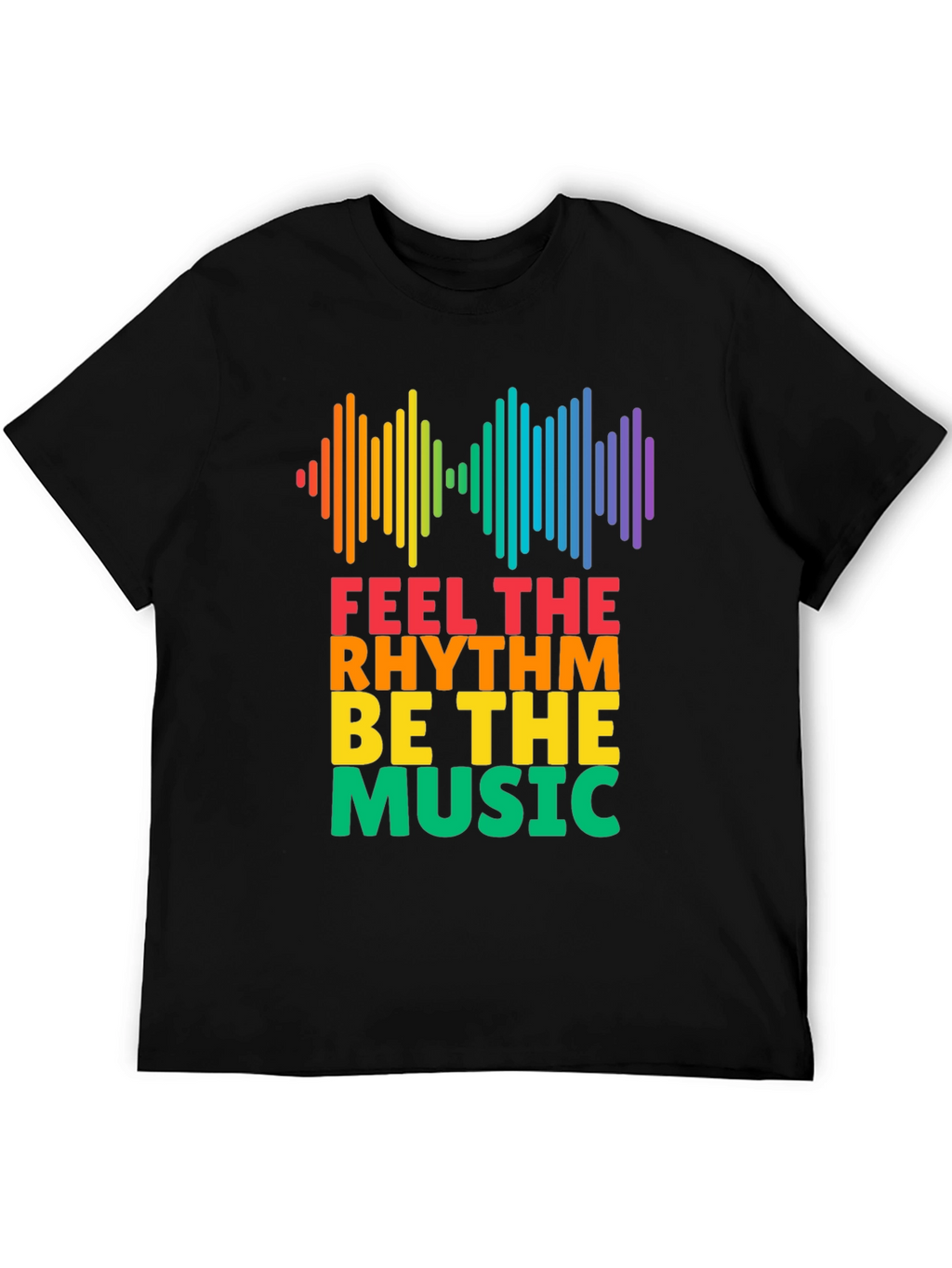 Feel The Rhythm Music T-Shirt