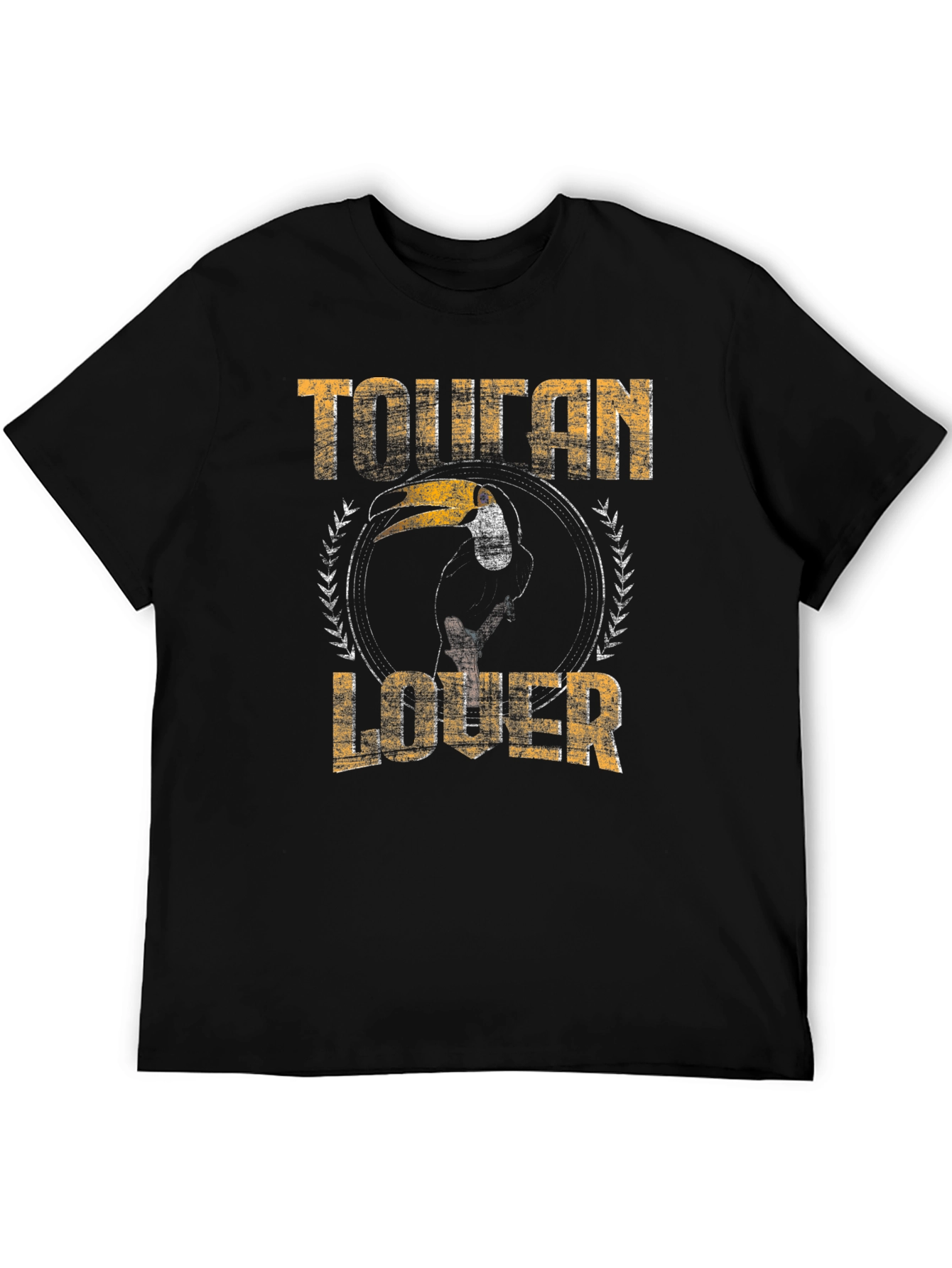 Toucan Lover Graphic Print T-Shirt