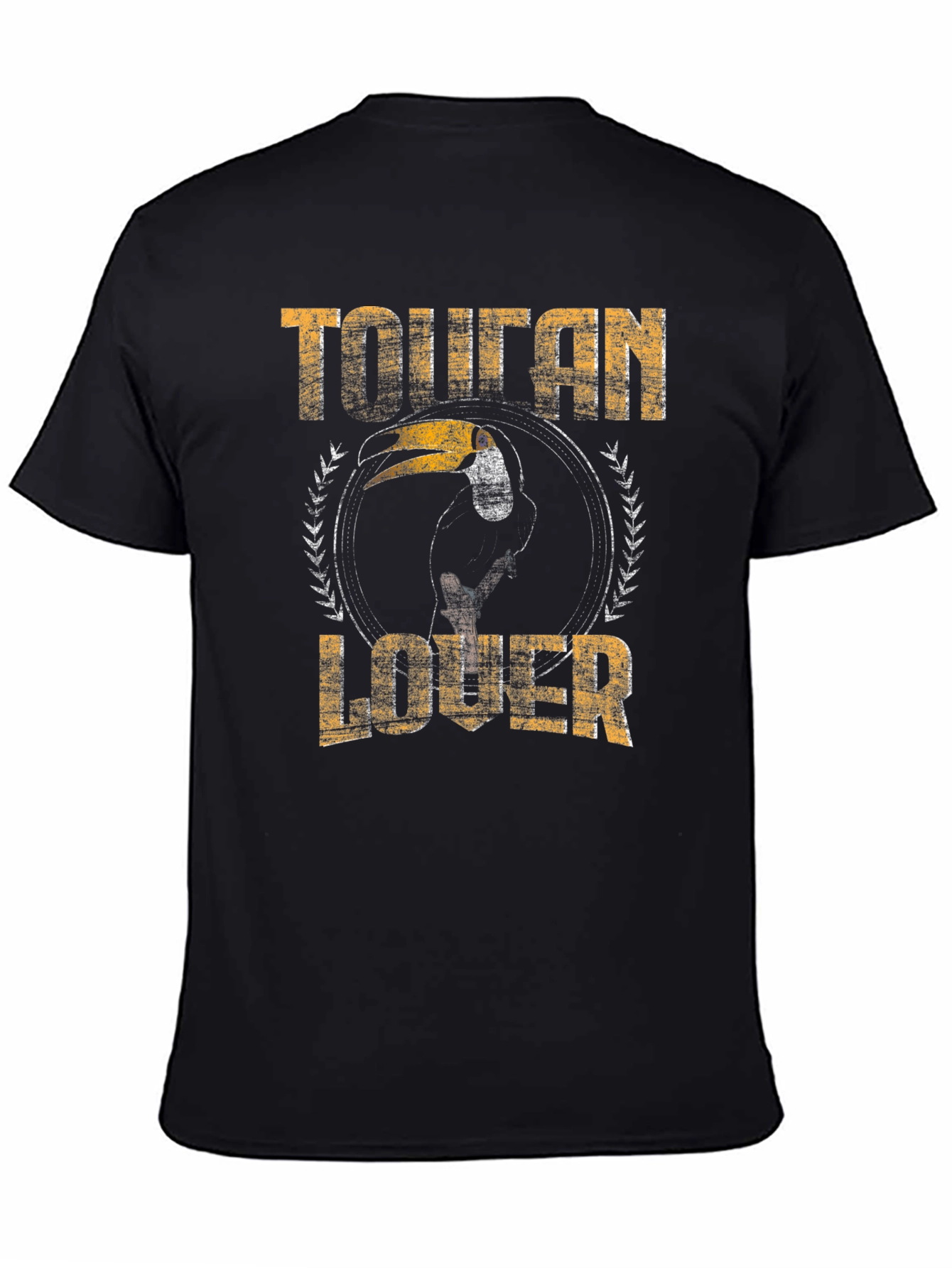 Toucan Lover Graphic Print T-Shirt
