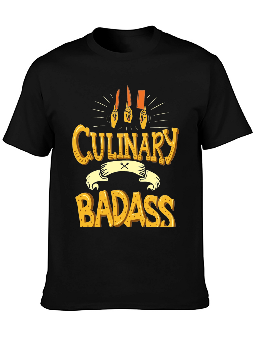 Culinary Badass Black Graphic Tee