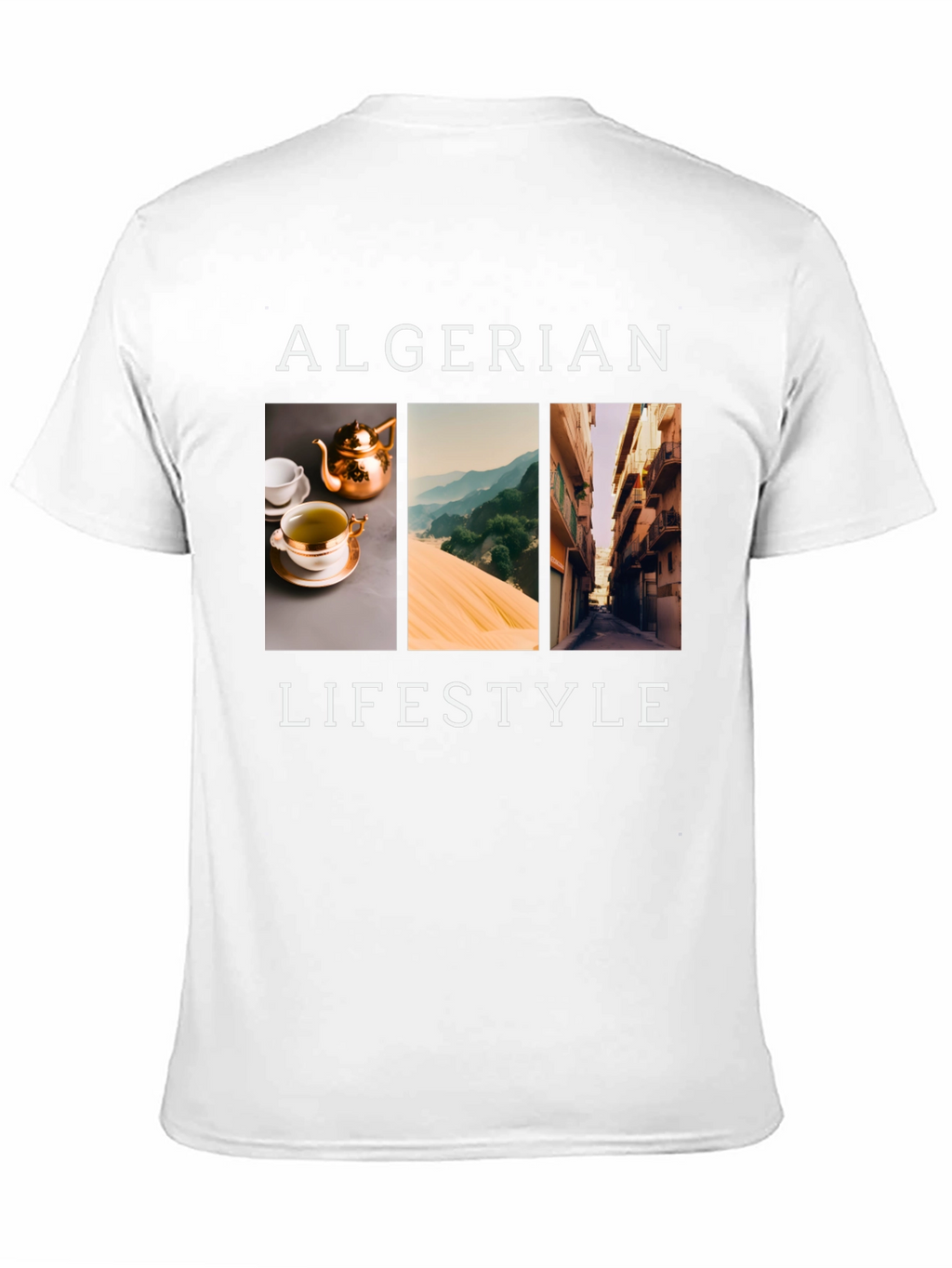 Algerian Lifestyle Black T-Shirt