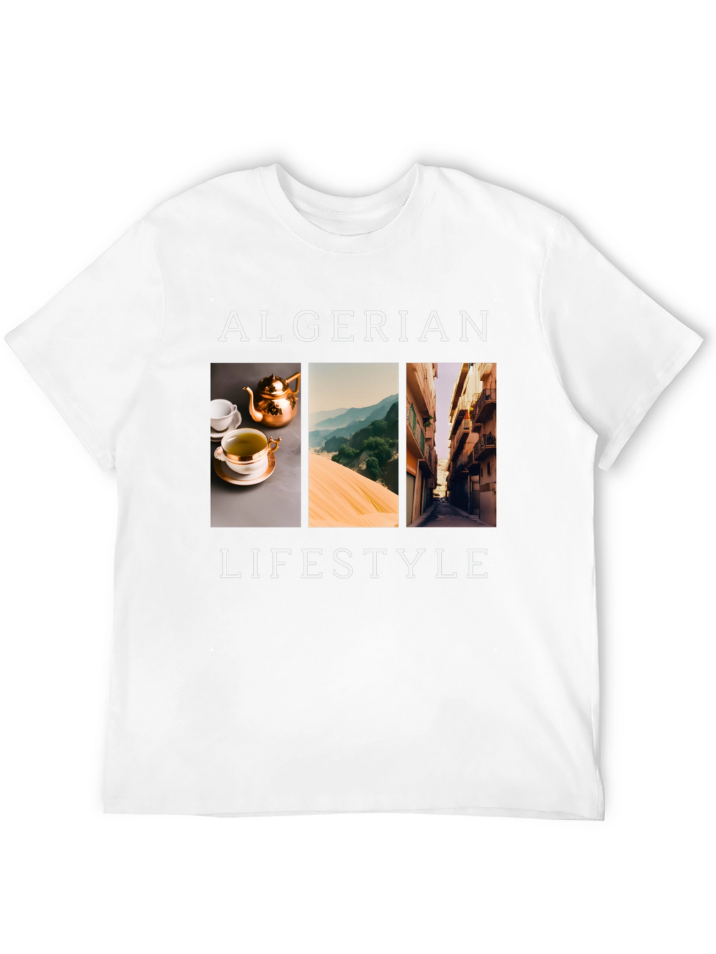 Algerian Lifestyle Black T-Shirt