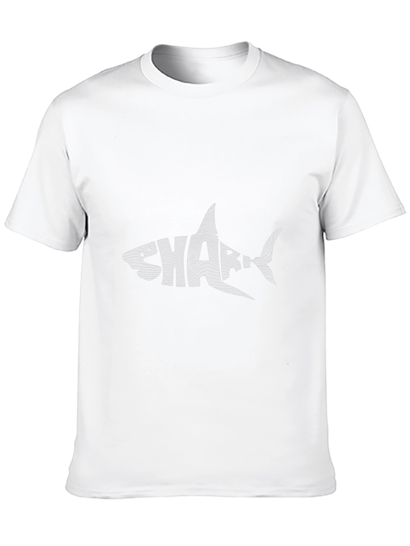 Shark Graphic Tee - Stylish Black T-Shirt