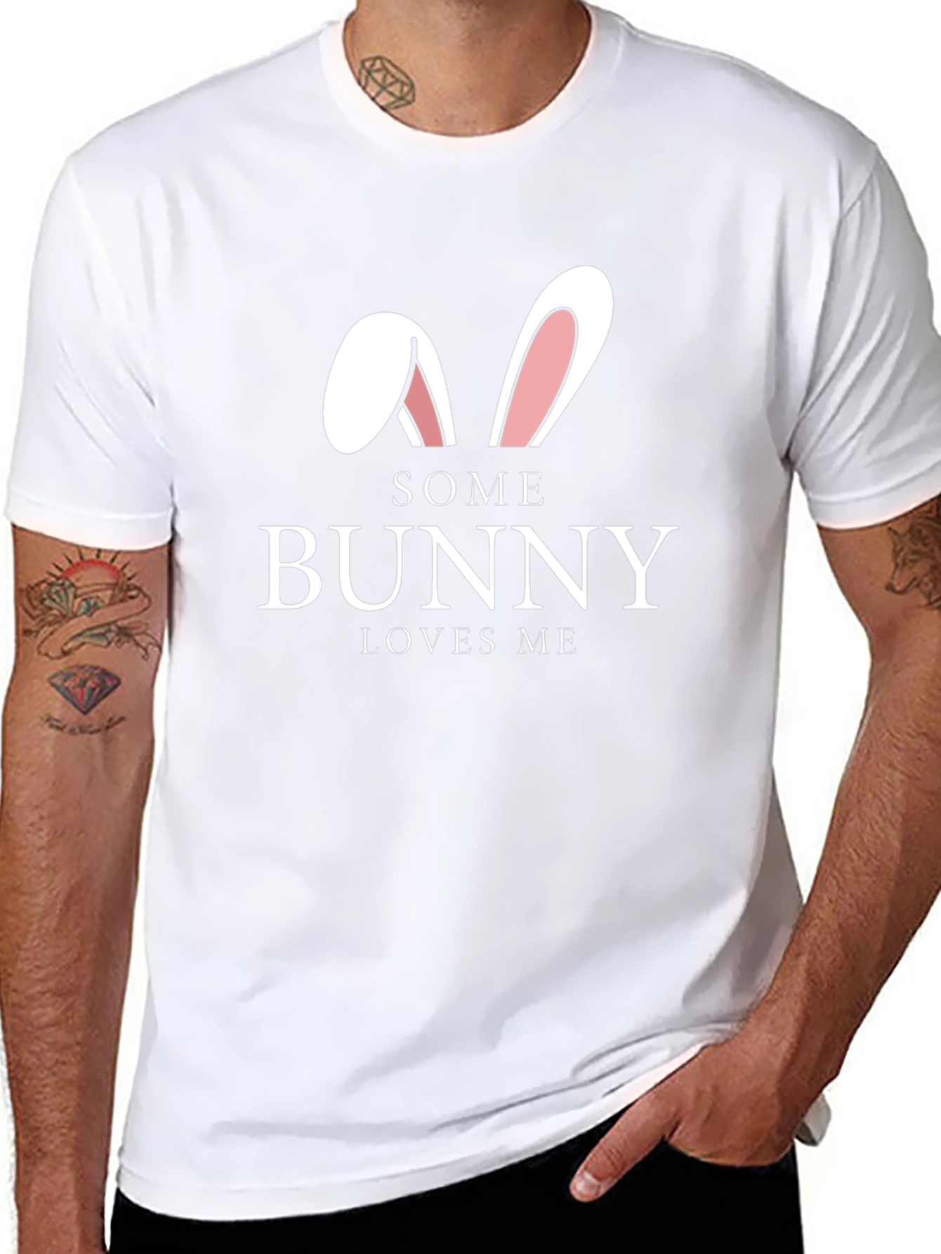 Some Bunny Loves Me T-Shirt - Easter Graphic Tee