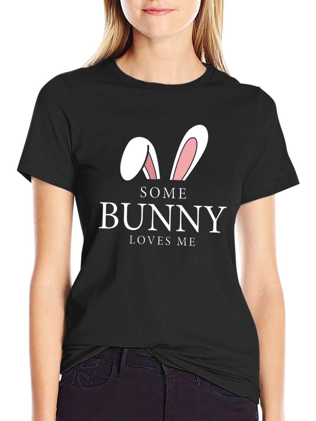Some Bunny Loves Me T-Shirt - Easter Graphic Tee
