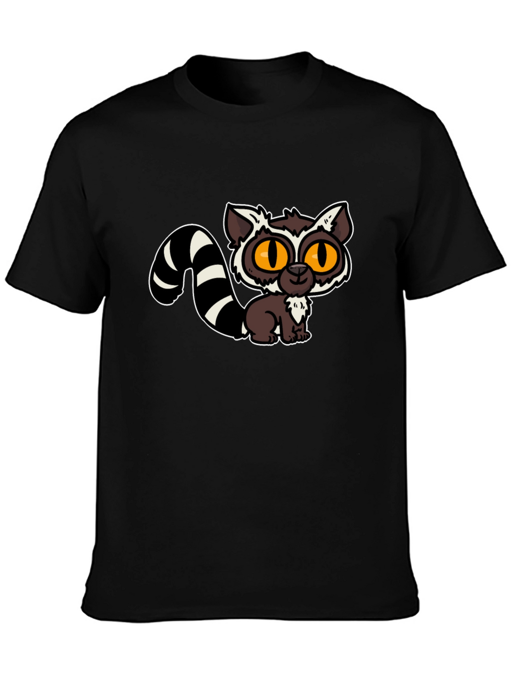 Cute Lemur Cartoon Graphic Tee