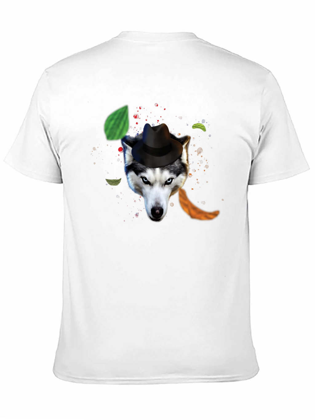 Wolf Gangster Tee - Cool Canine Design