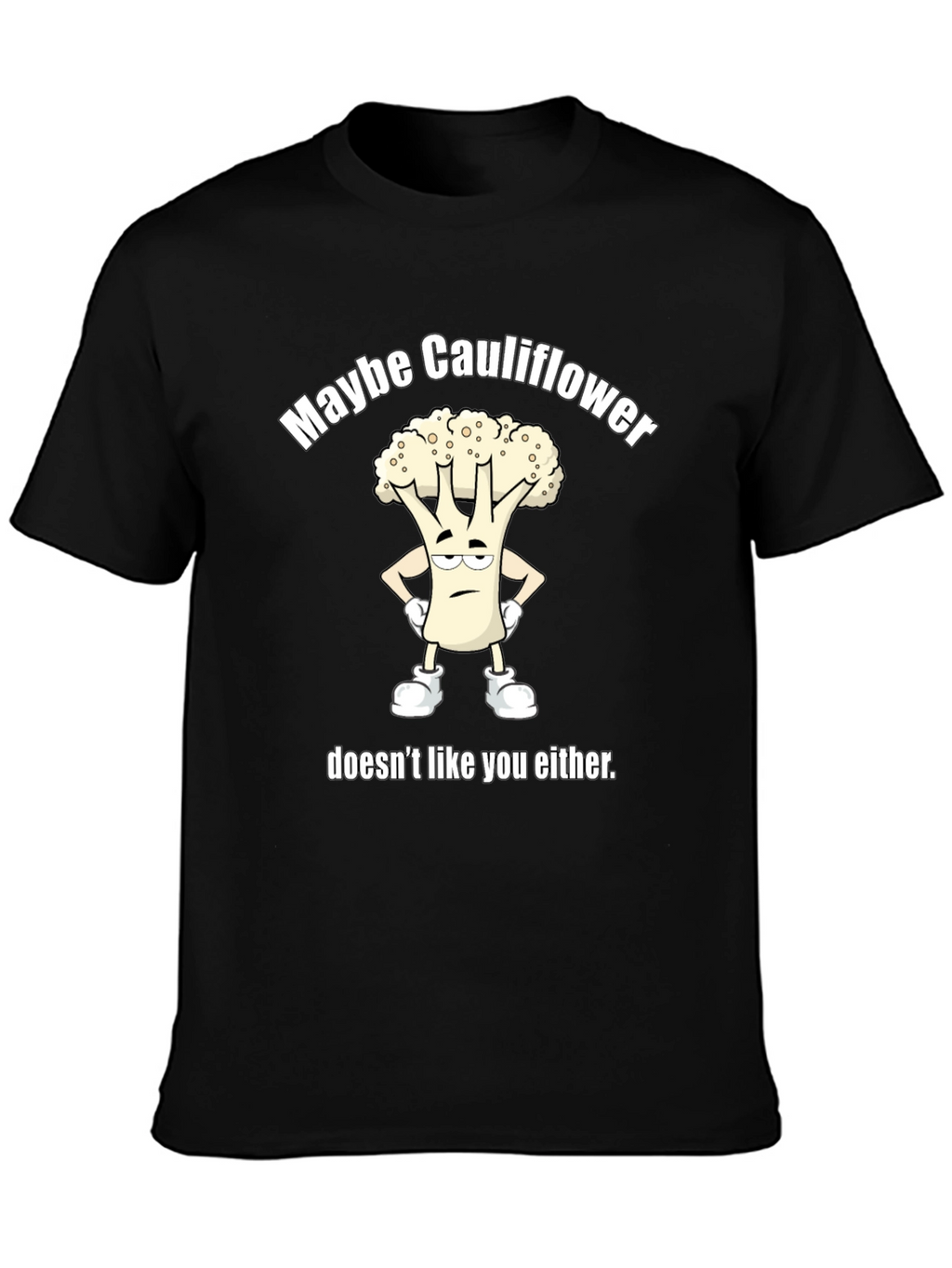 Funny Cauliflower Graphic T-Shirt