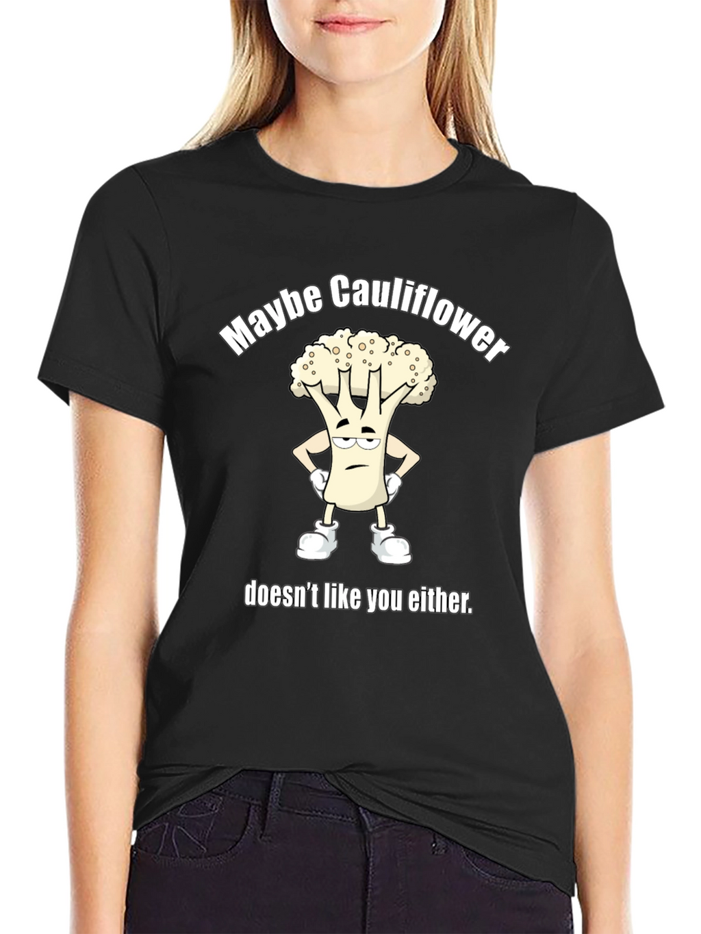 Funny Cauliflower Graphic T-Shirt