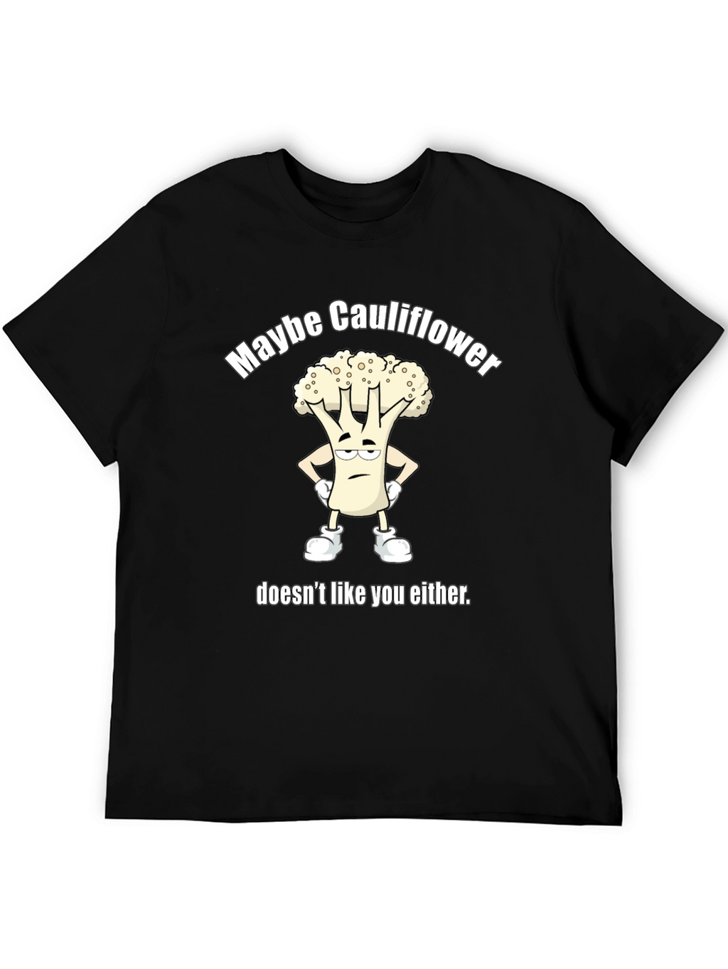Funny Cauliflower Graphic T-Shirt