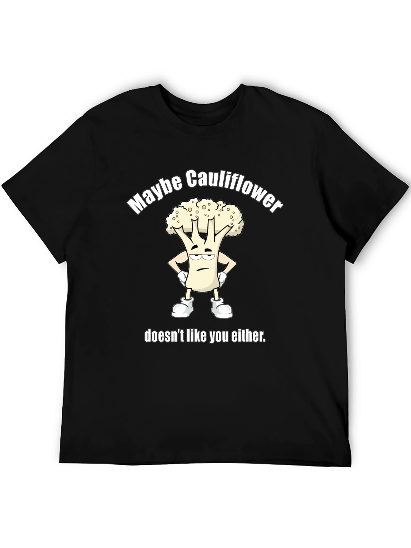Funny Cauliflower Graphic T-Shirt