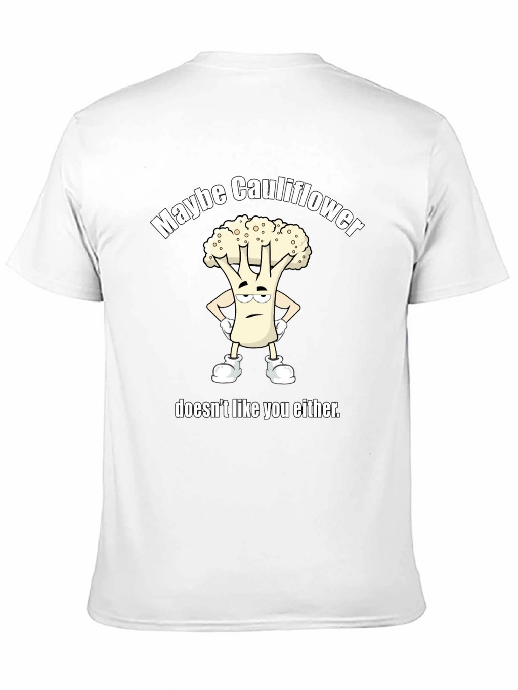 Funny Cauliflower Graphic T-Shirt