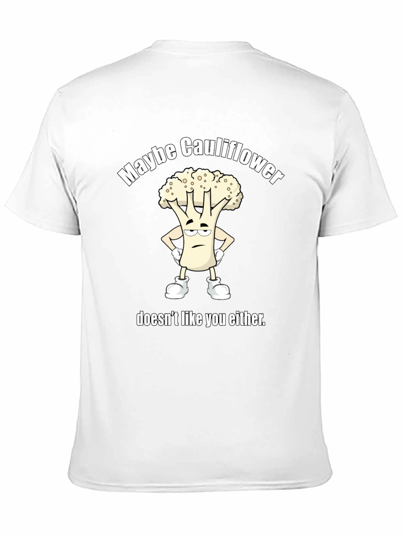 Funny Cauliflower Graphic T-Shirt