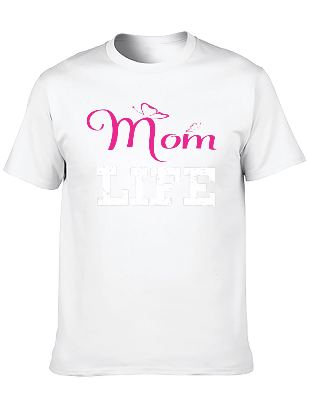 Mom Life Graphic Tee - Black