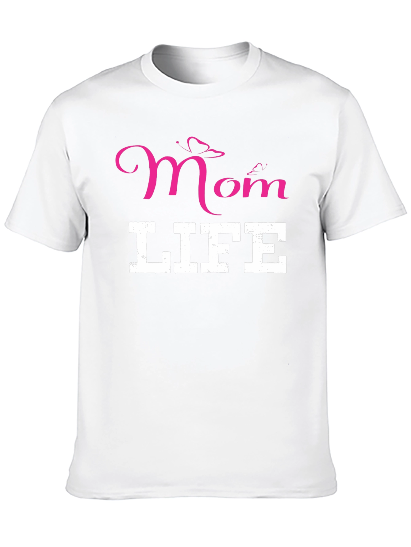 Mom Life Graphic Tee - Black