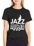 Jazz Maker Black T-Shirt