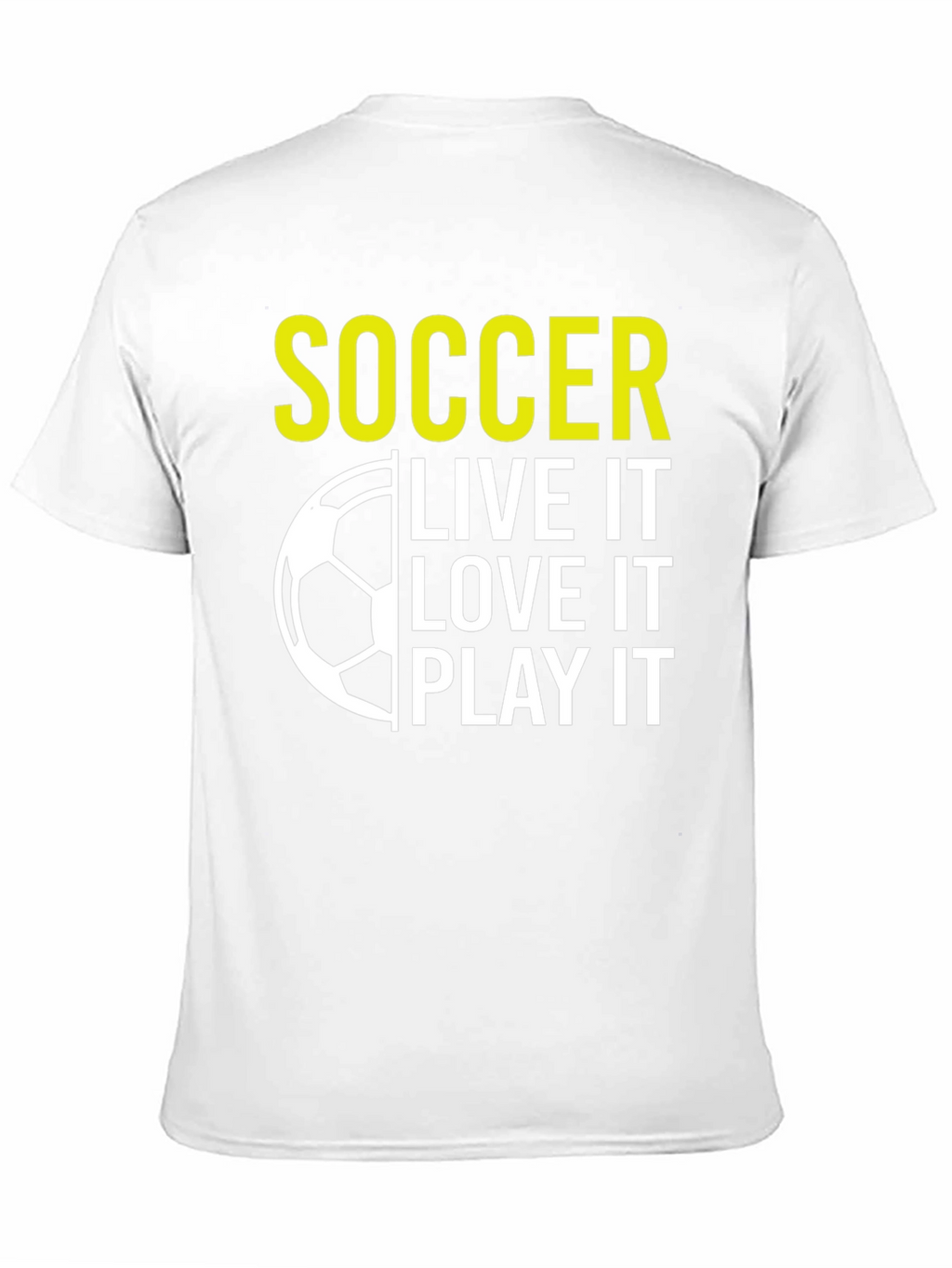 Soccer Live It Love It Play It Graphic T-Shirt