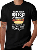 Hot Dog Obsessed T-Shirt - Funny Foodie Apparel