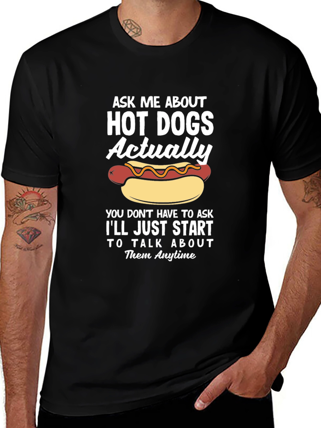 Hot Dog Obsessed T-Shirt - Funny Foodie Apparel