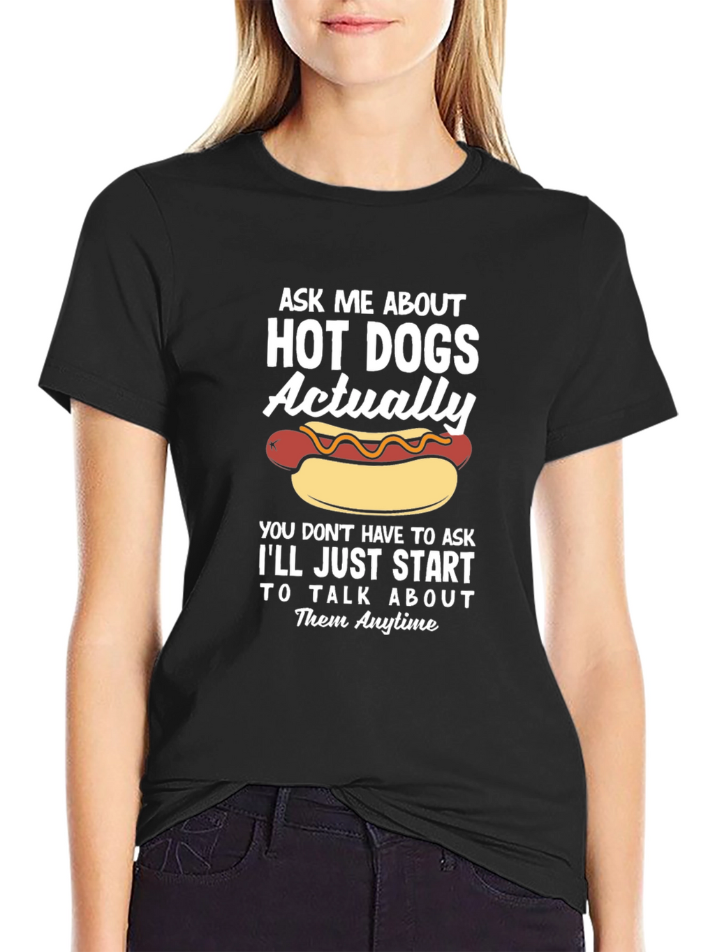 Hot Dog Obsessed T-Shirt - Funny Foodie Apparel