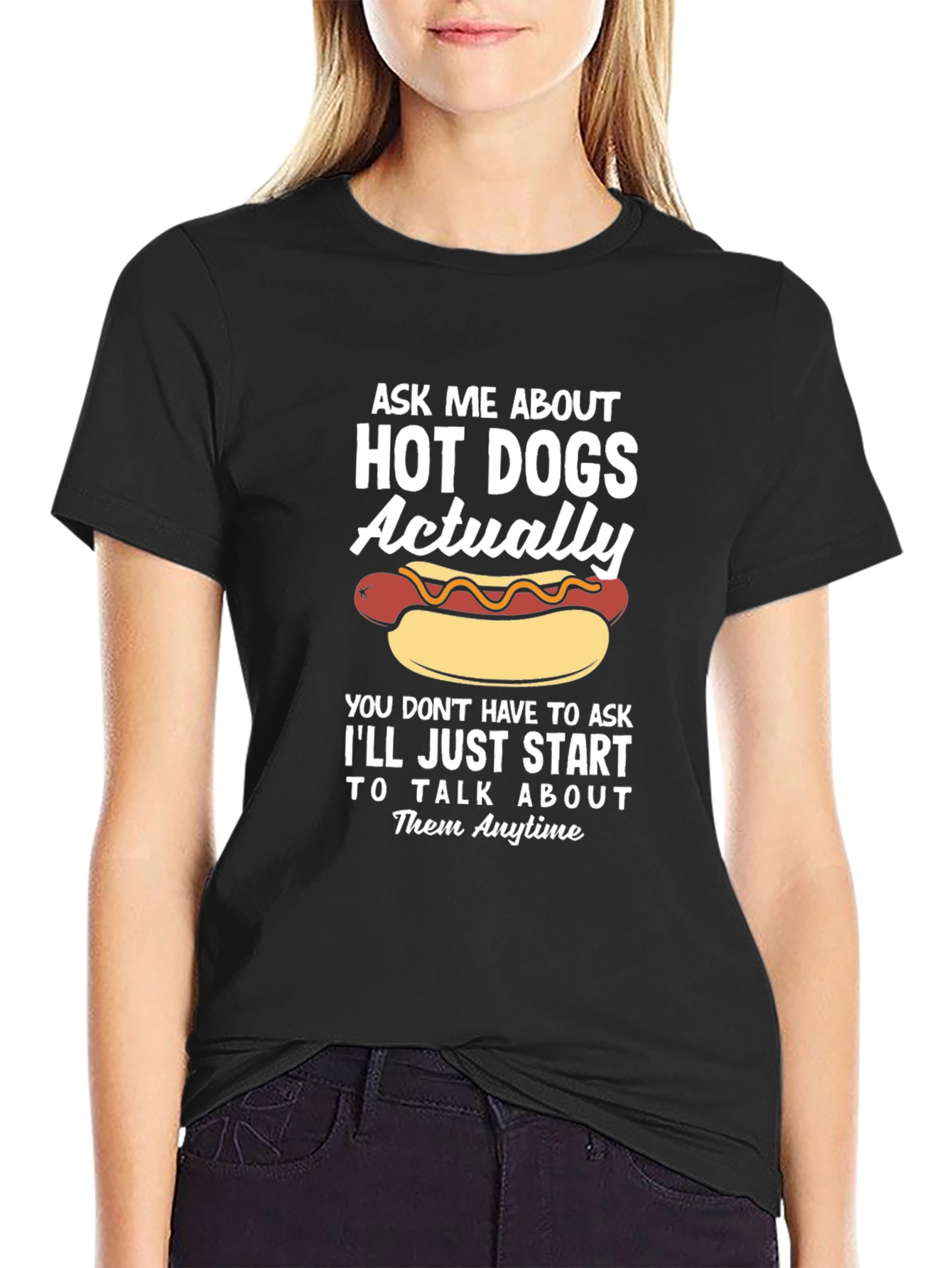 Hot Dog Obsessed T-Shirt - Funny Foodie Apparel