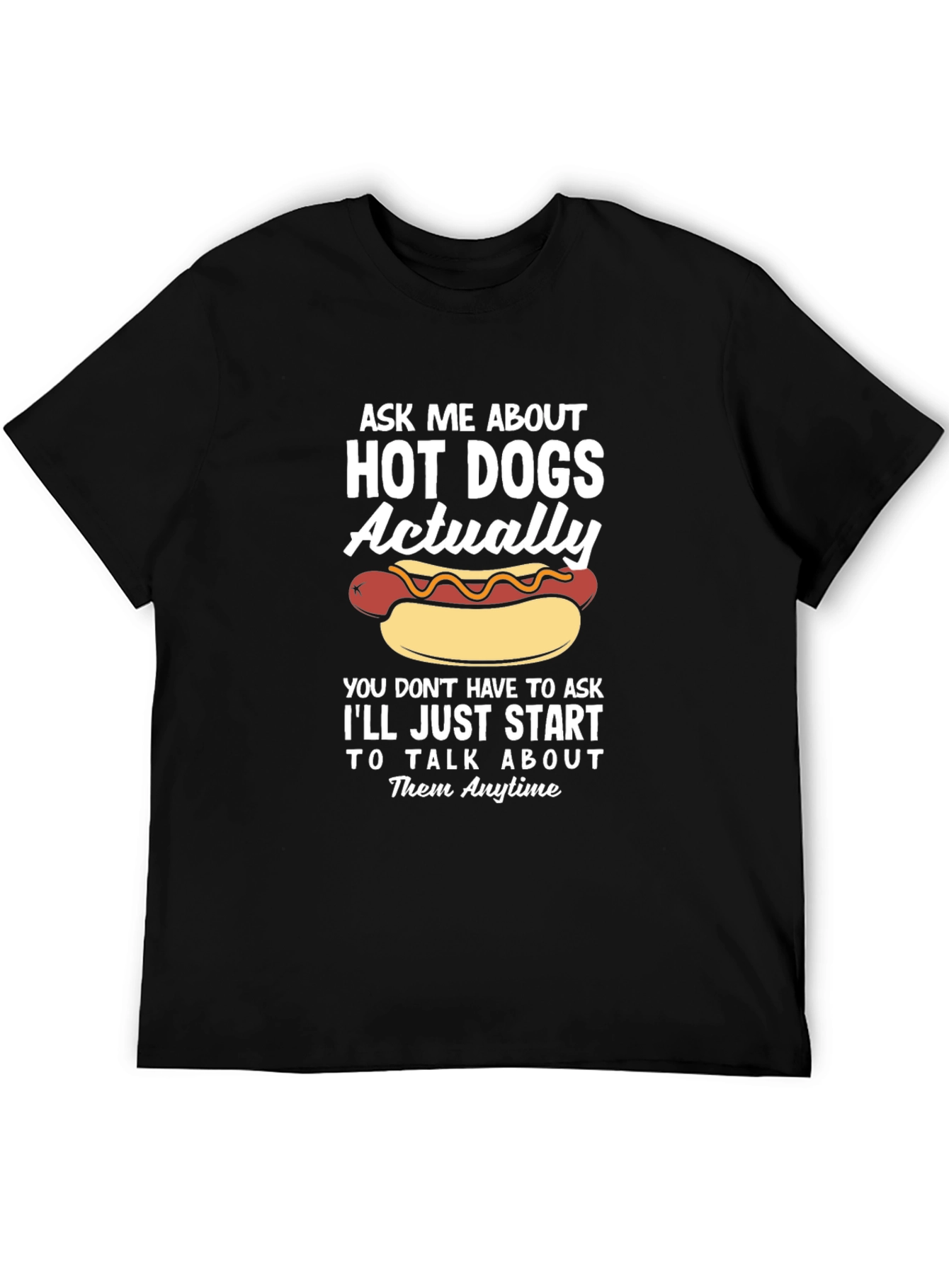 Hot Dog Obsessed T-Shirt - Funny Foodie Apparel
