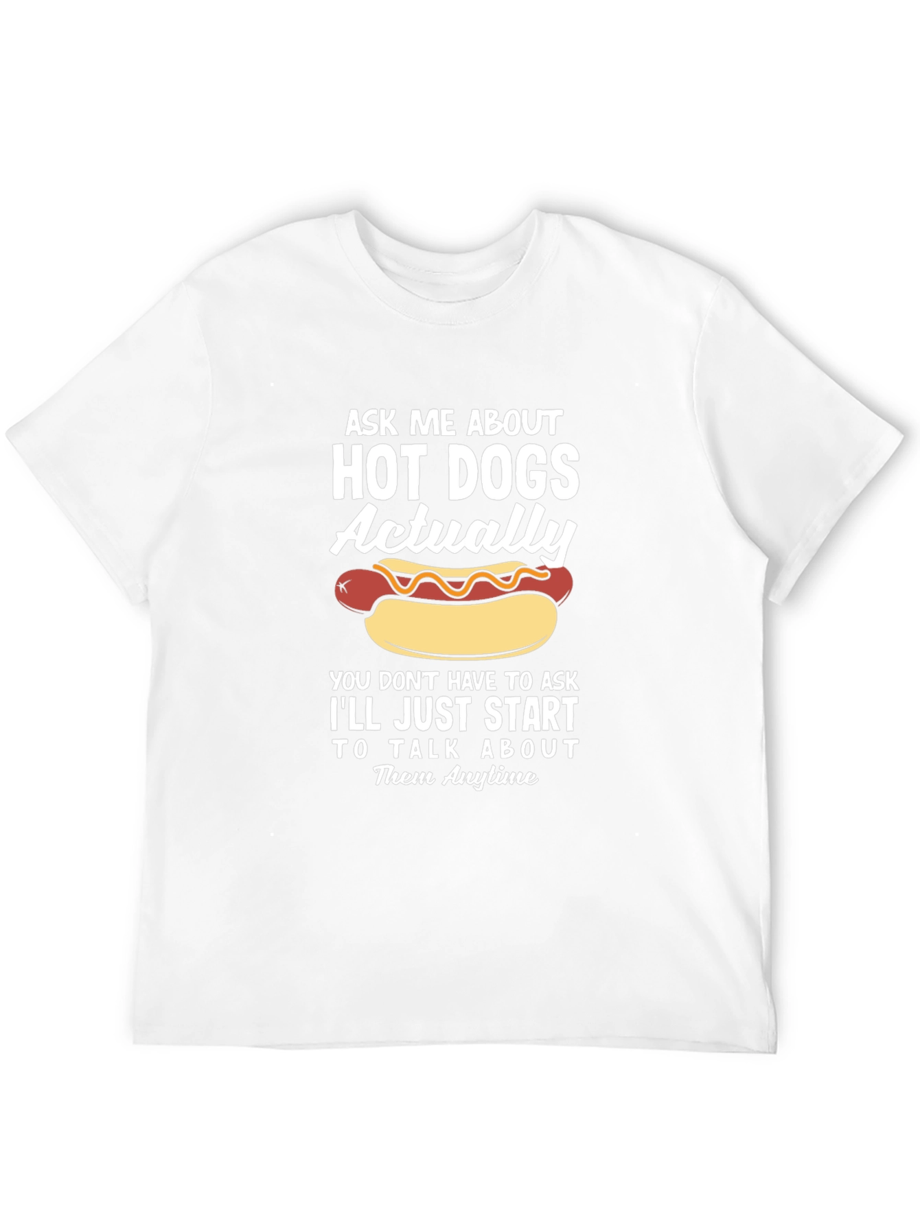 Hot Dog Obsessed T-Shirt - Funny Foodie Apparel